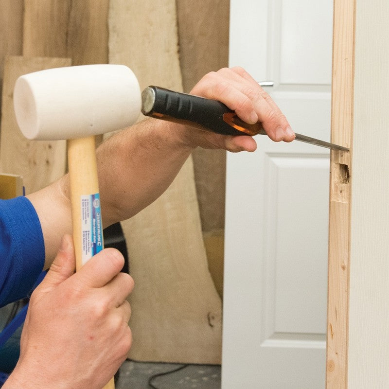 Silverline White Rubber Mallet- 32oz