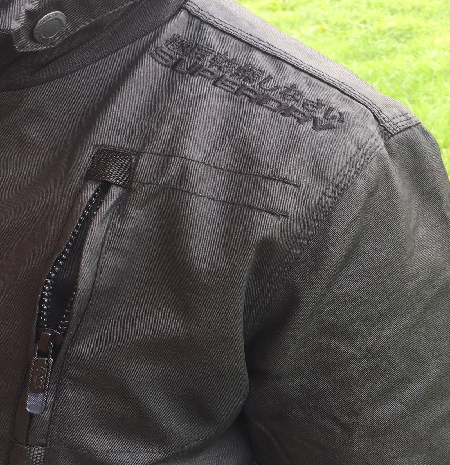 Superdry Genuine Men's Moody Norse Bomber Jacket & Coat With Double Collar