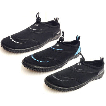 Typhoon Swarm Aqua Beach Shoes Black - Adults