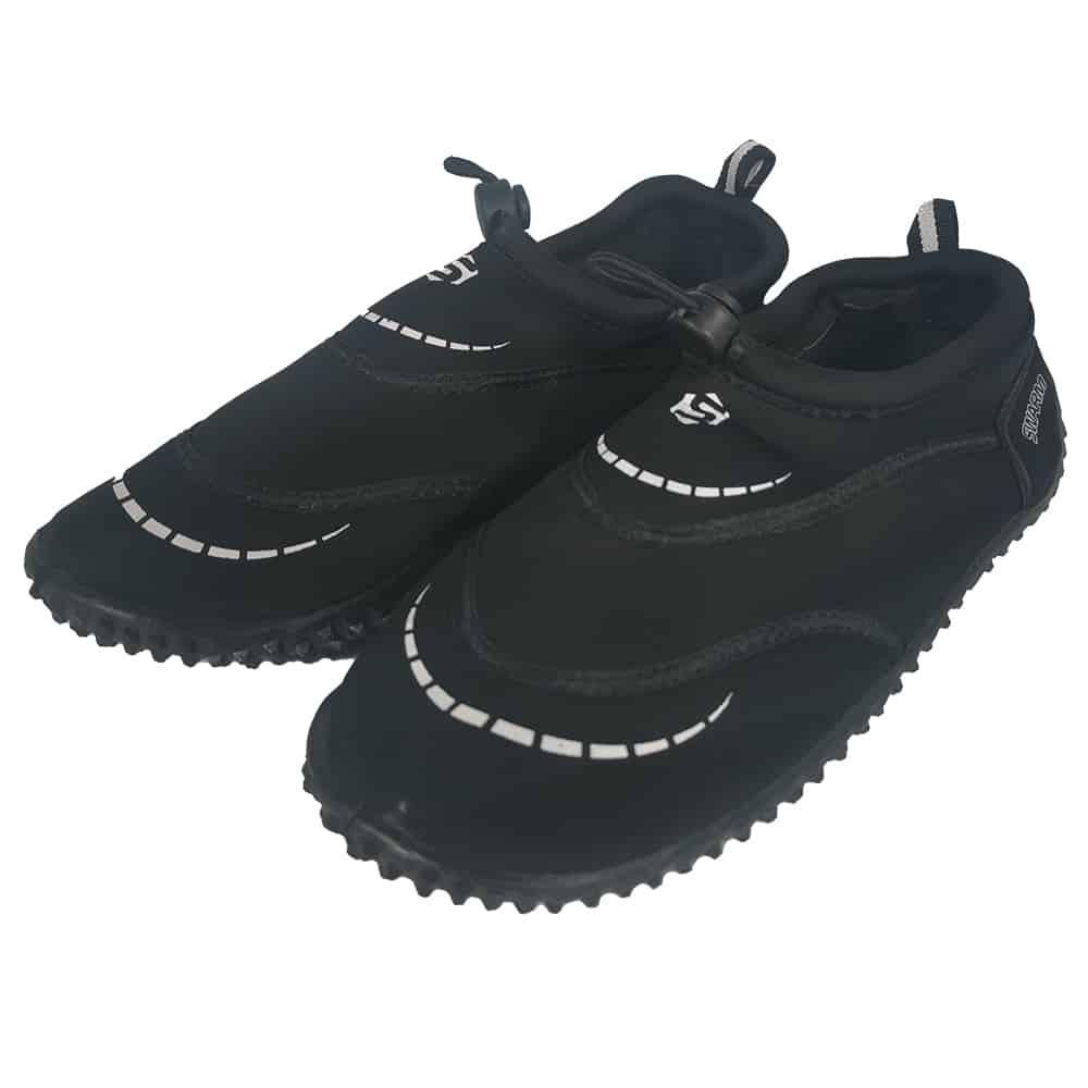 Typhoon Swarm Aqua Beach Shoes Black - Adults