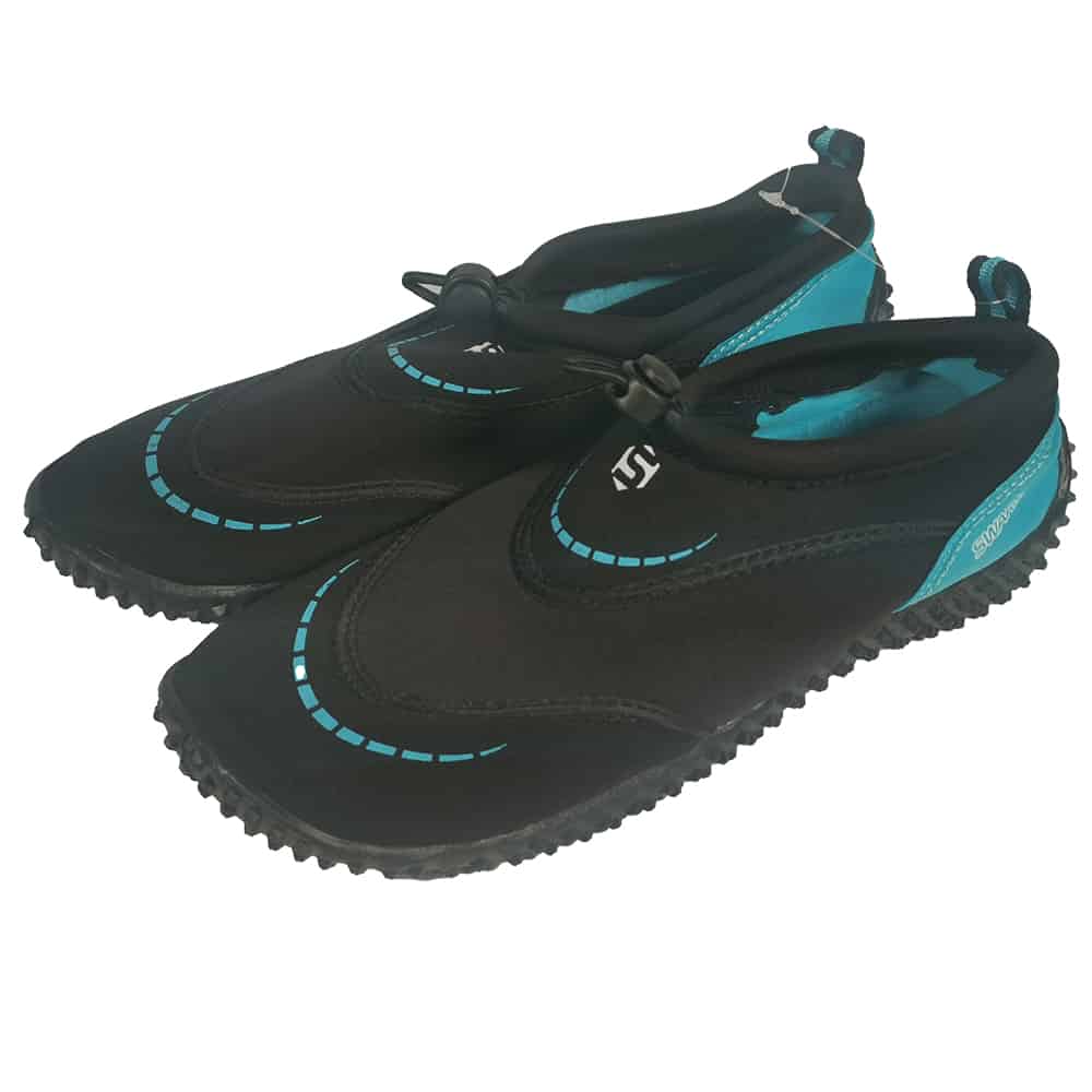 Typhoon Swarm Aqua Beach Shoes Black - Adults