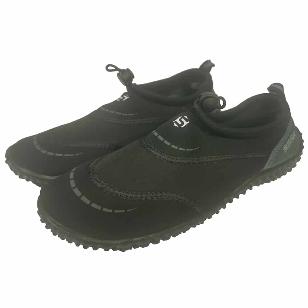 Typhoon Swarm Aqua Beach Shoes Black - Adults