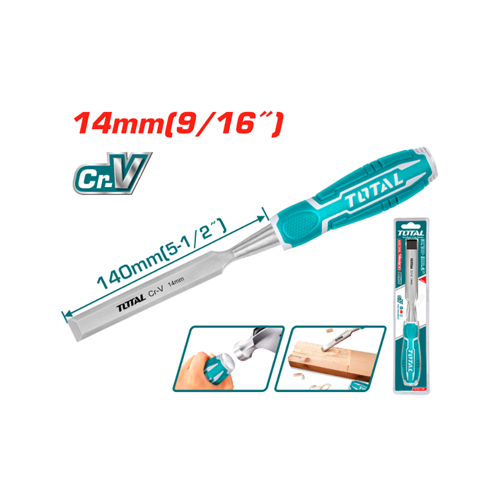 Total Wood Chisel - 14mm - THT41146