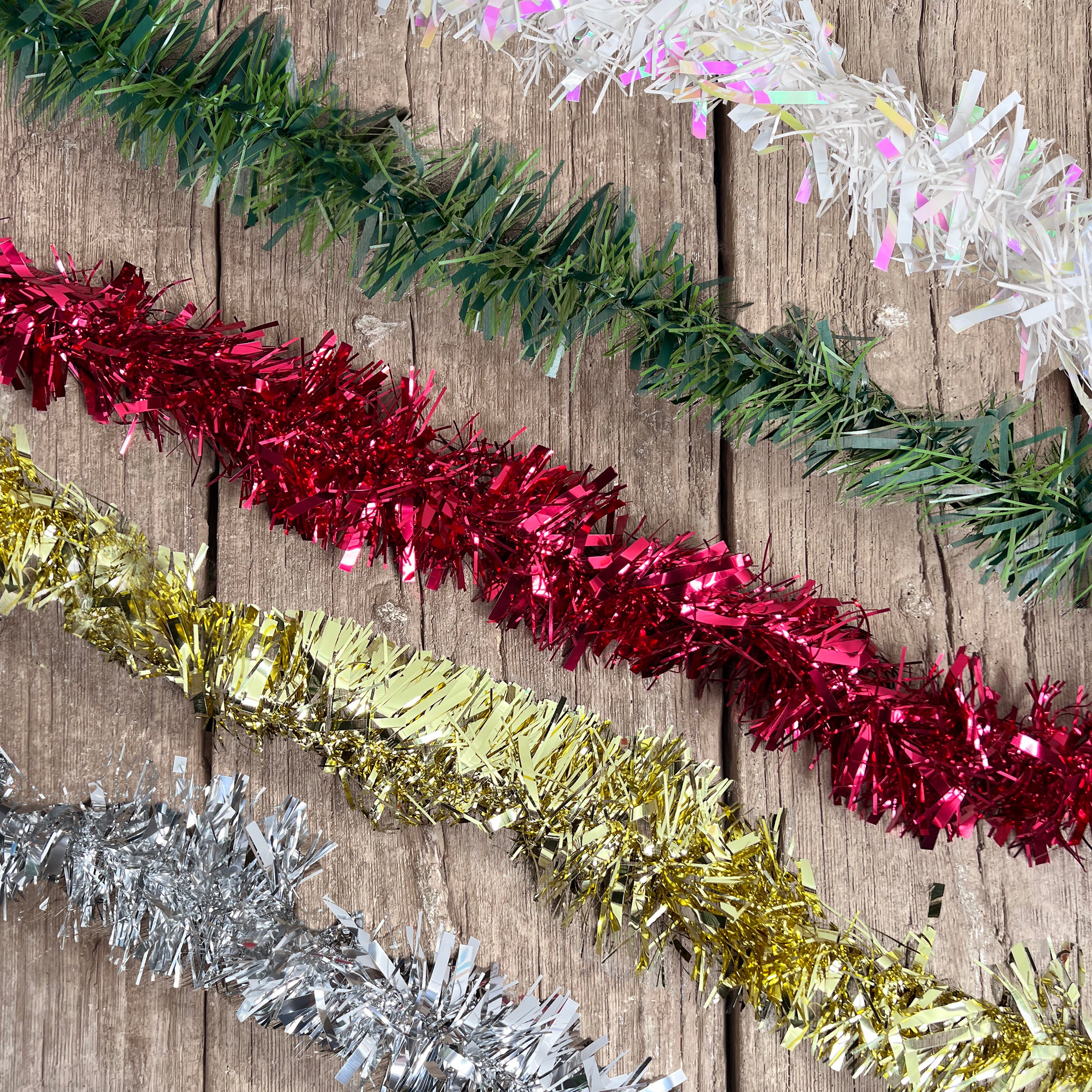 Christmas Tinsel 2 Metre