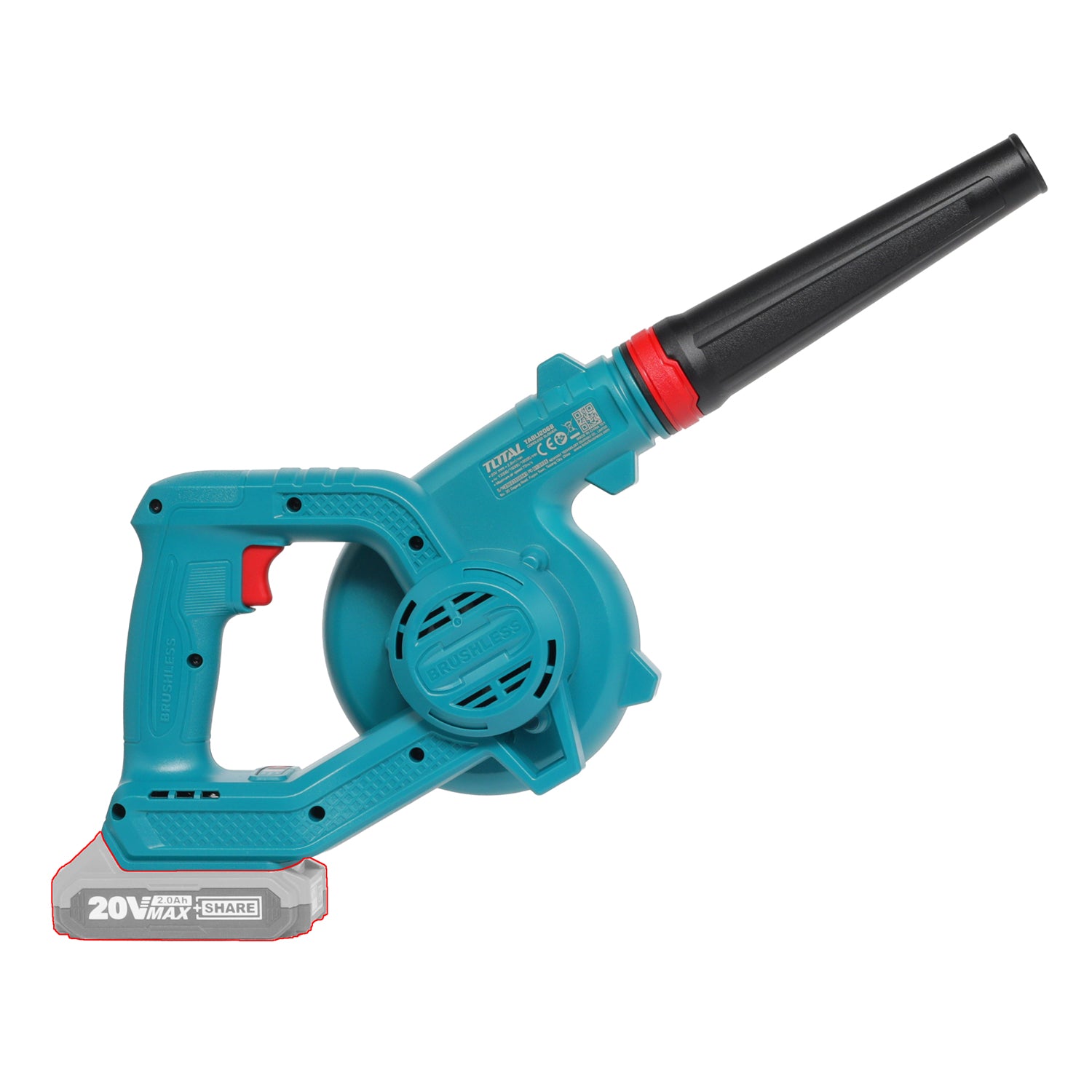 Total Li-Ion 20V Cordless Blower (Battery not included) - TABLI2068