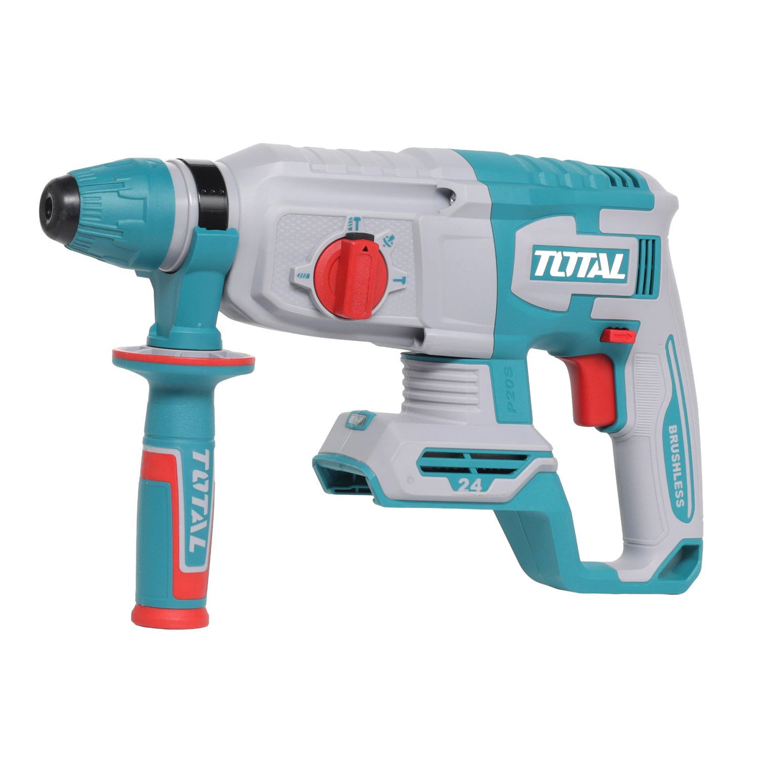Total Li-Ion 20V Cordless Rotary Hammer SDS Plus (Battery not included) - TRHLI20248