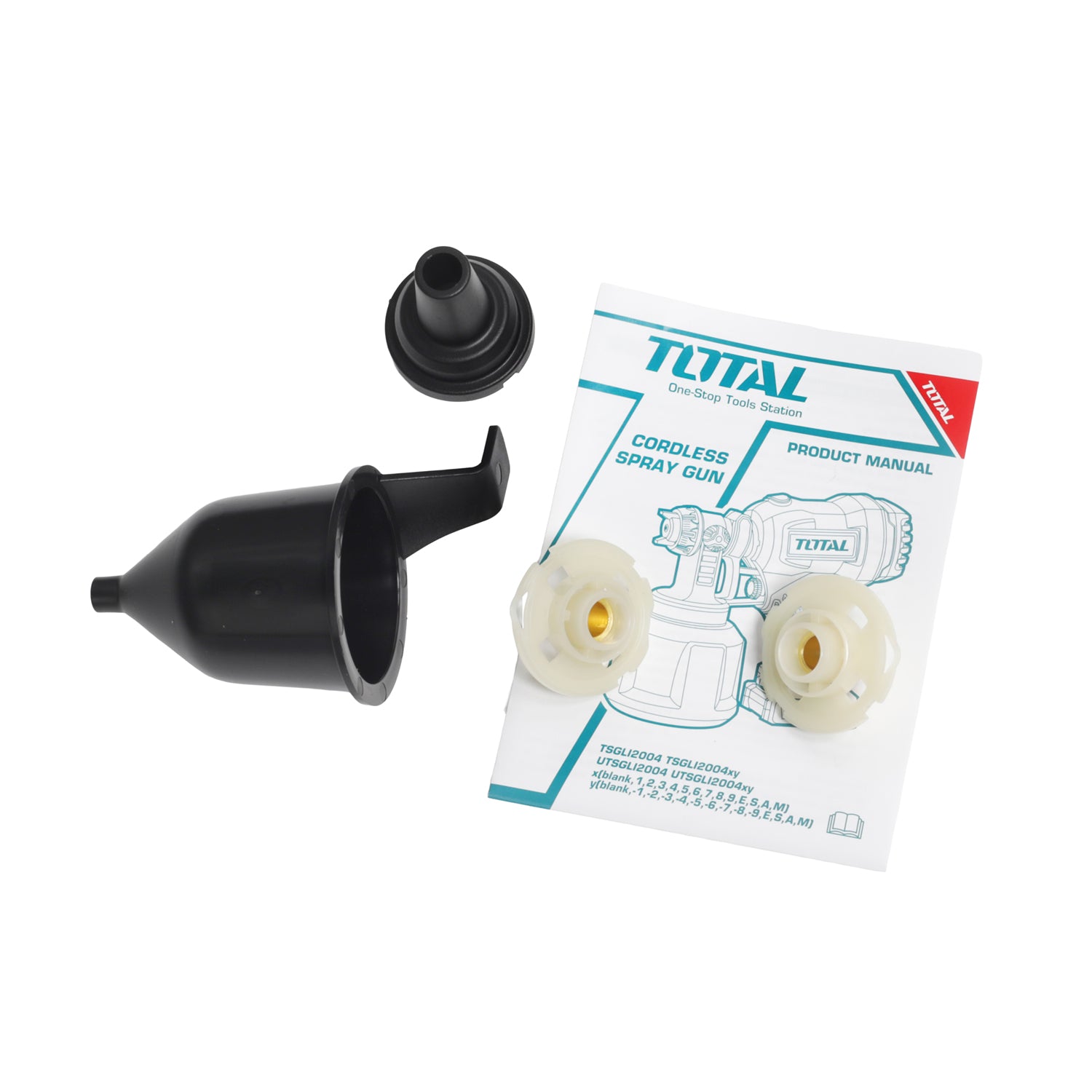 Total Li-Ion 20V Cordless Spray Gun (Battery not included) - TSGLI2004