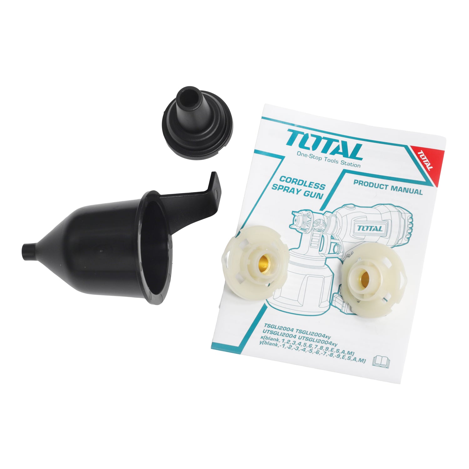 Total Li-Ion 20V Cordless Spray Gun (Battery not included) - TSGLI20041