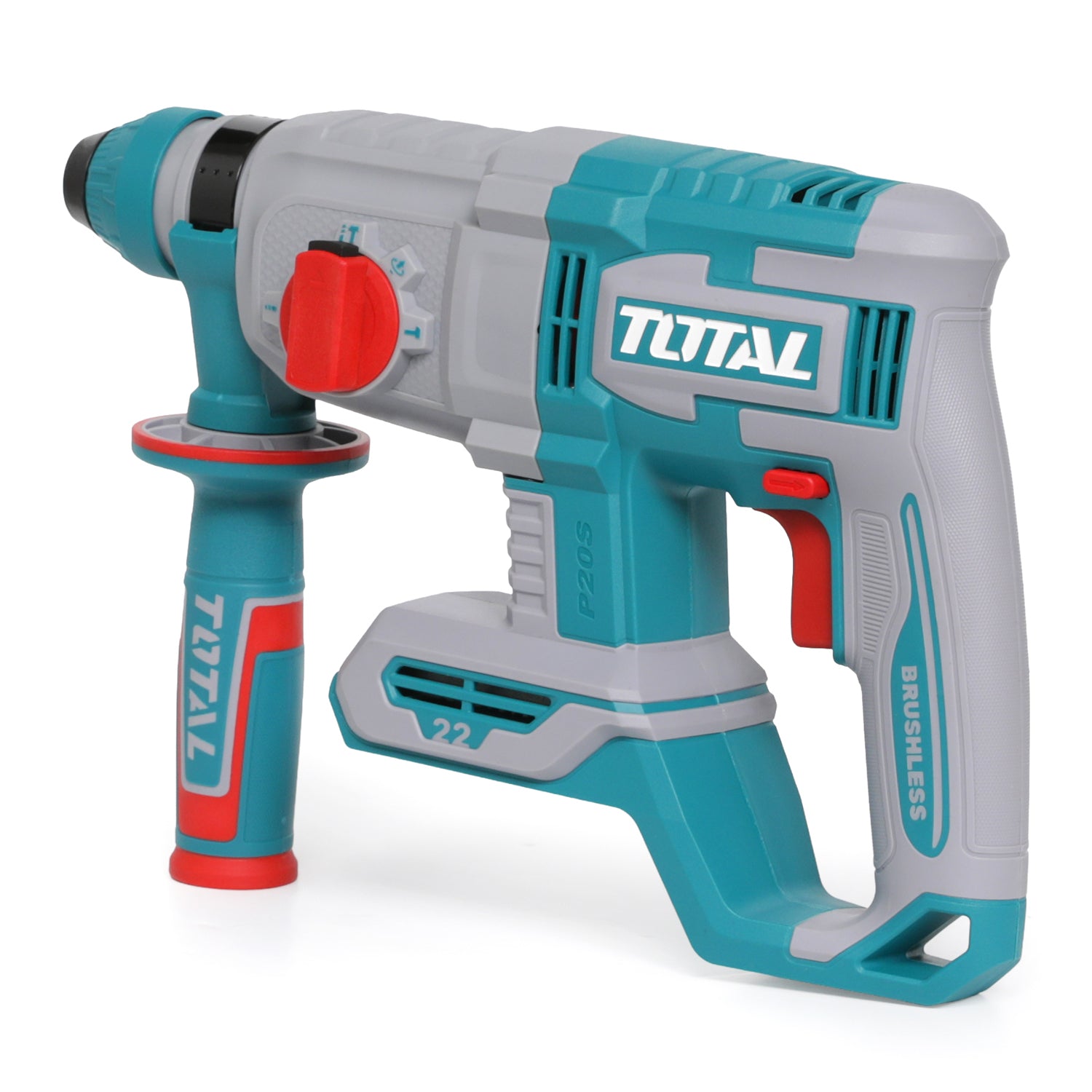 Total Li-Ion 20V Cordless Rotary Hammer SDS Plus (Battery not included) - TRHLI21228