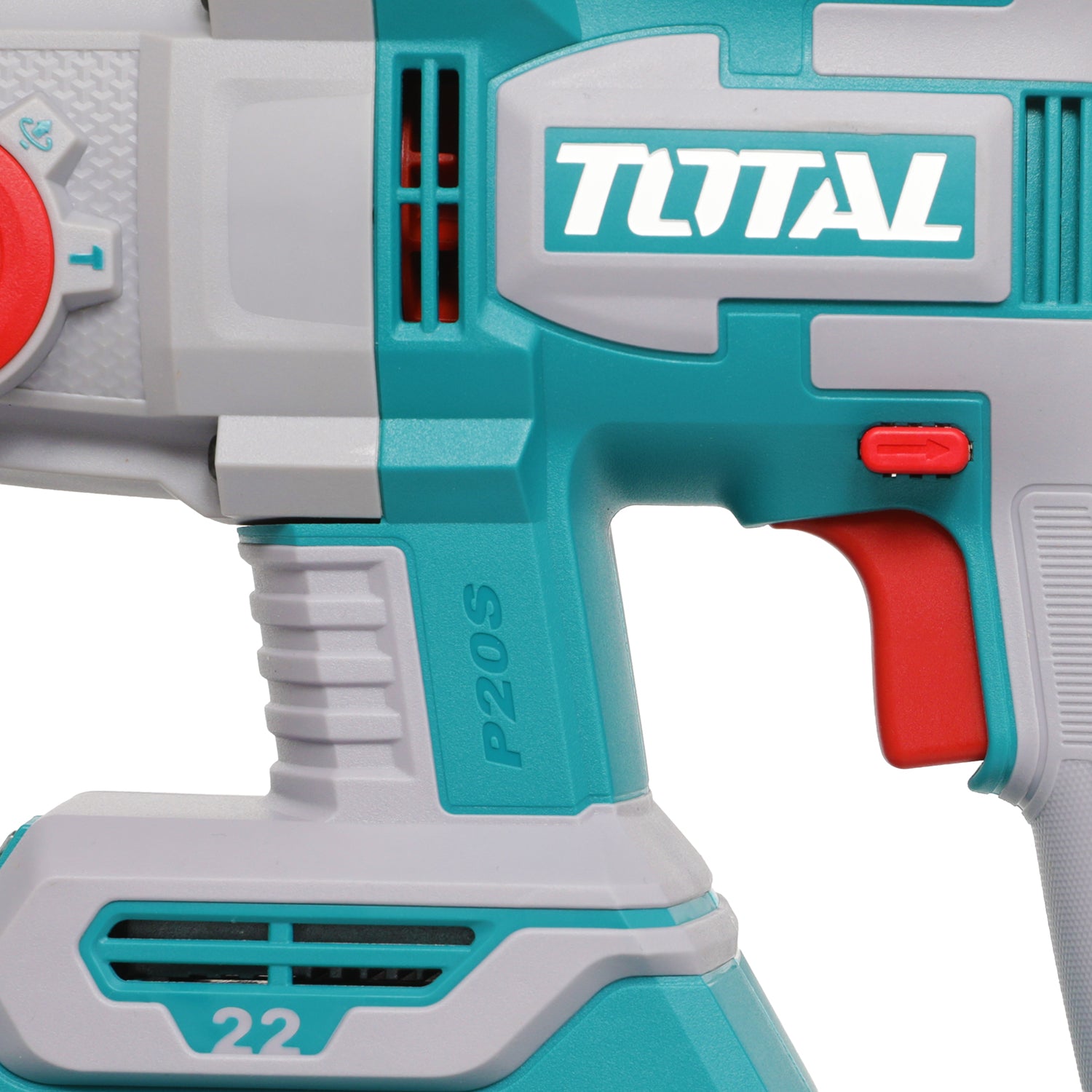 Total Li-Ion 20V Cordless Rotary Hammer SDS Plus (Battery not included) - TRHLI21228