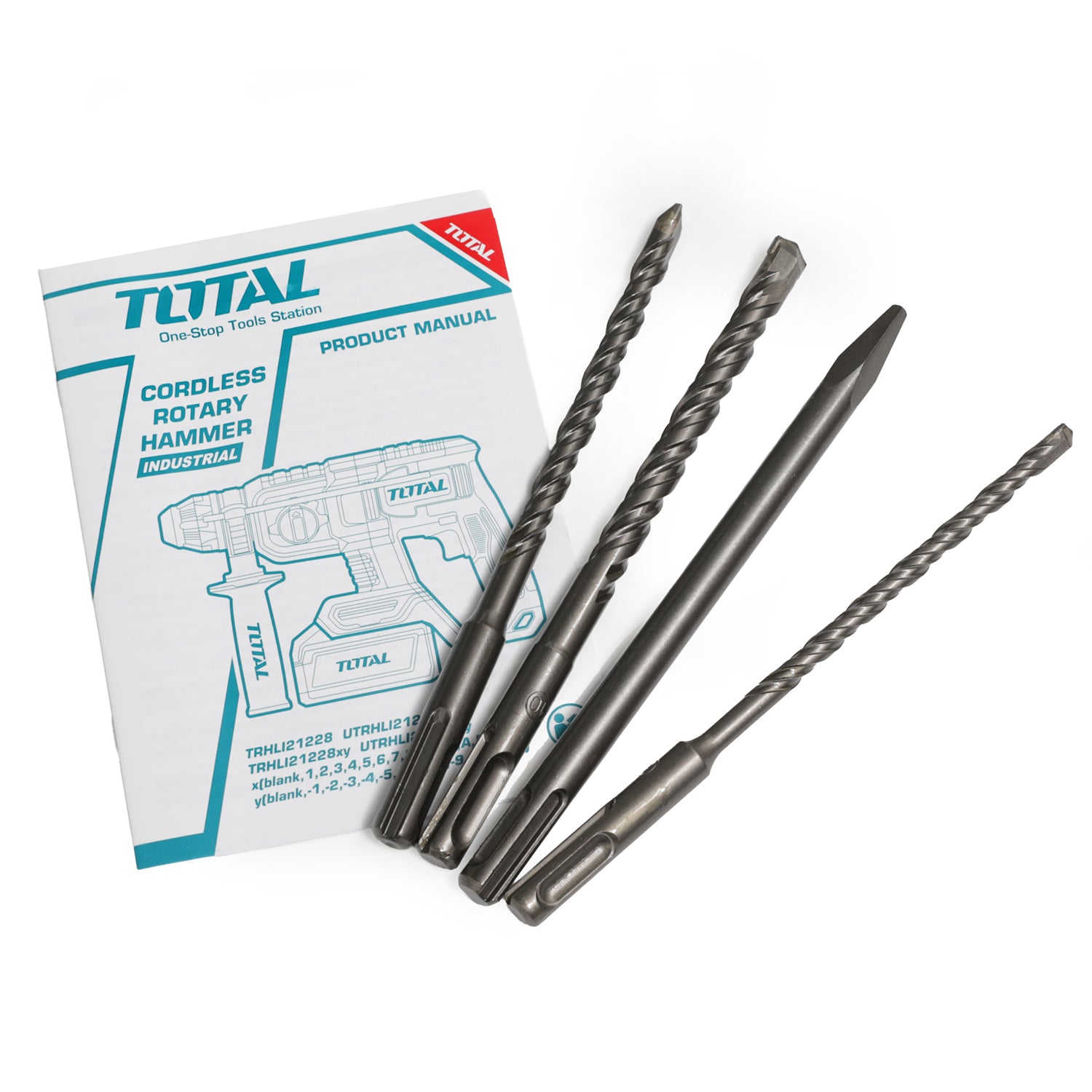 Total Li-Ion 20V Cordless Rotary Hammer SDS Plus (Battery not included) - TRHLI21228