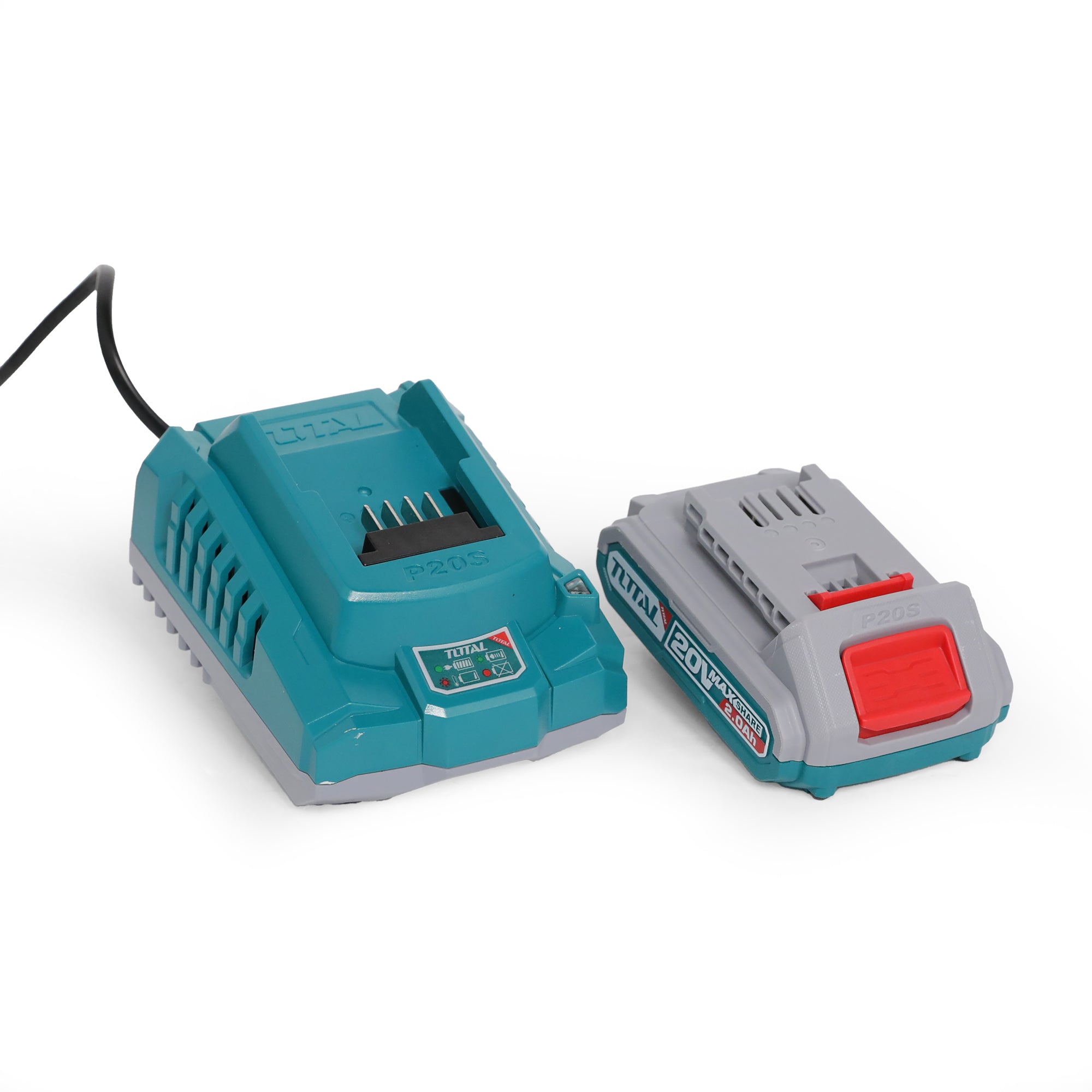 Total Li-Ion 20V Cordless Pin Nailer Kit (with Battery & Charger) - TCBNLI3606