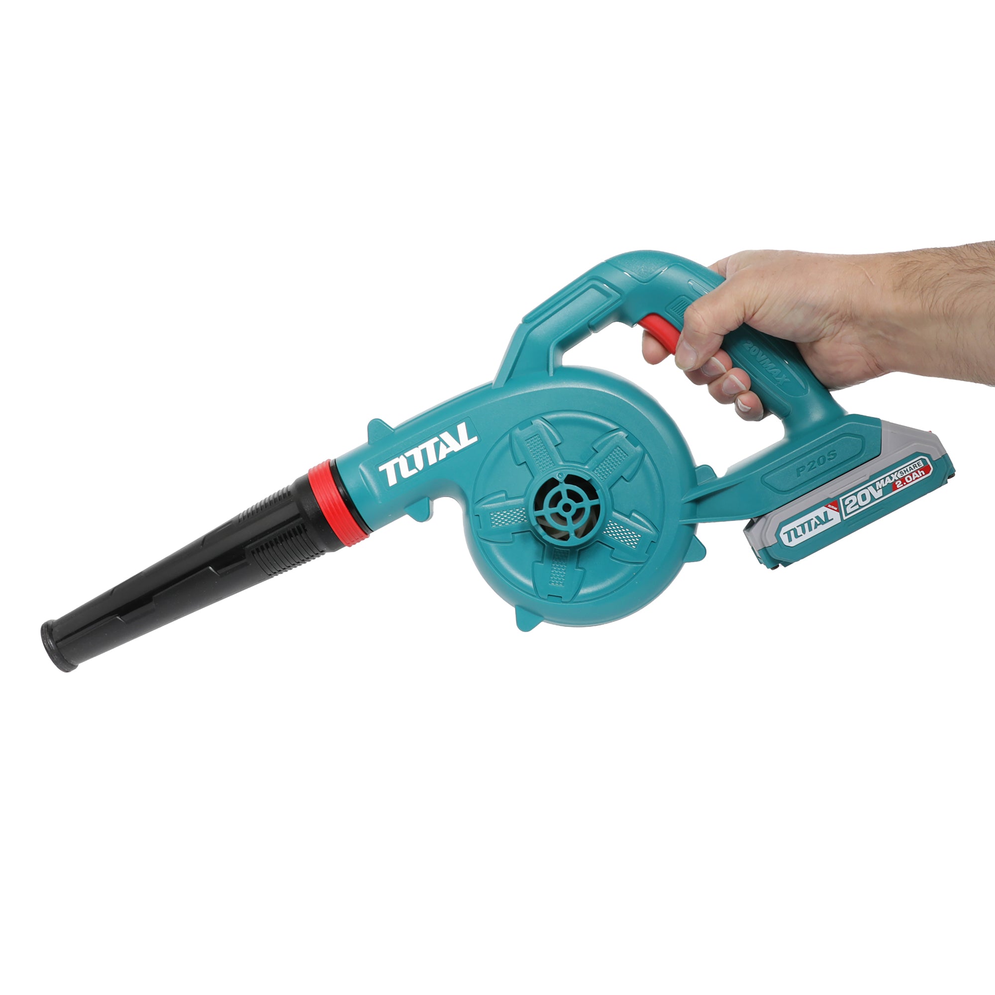 Total Li-Ion 20V Cordless 3pc Combo Kit (with 2 x Batteries & Charger) - TOSLI241192E