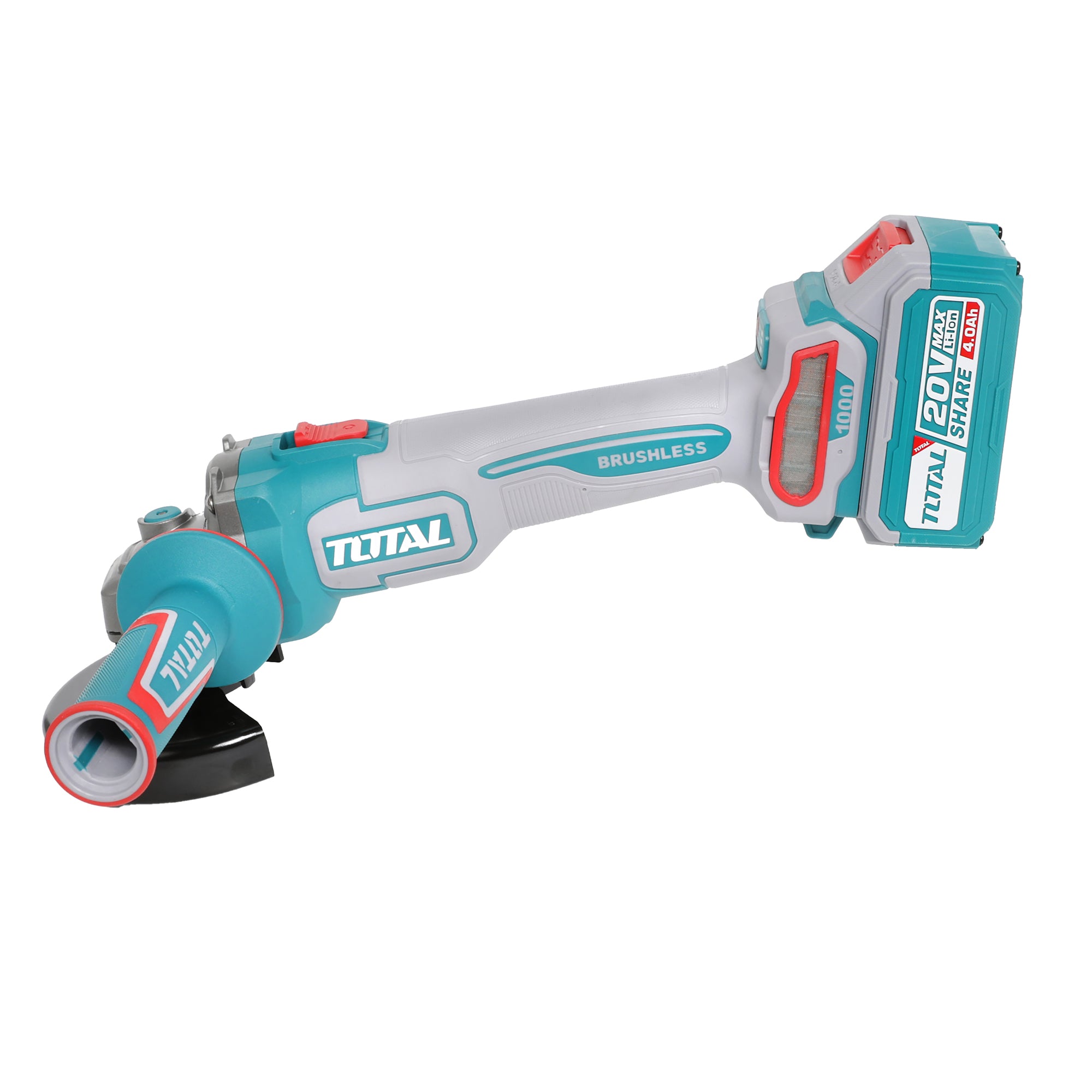 Total Li-Ion 20V Cordless 3pc Combo Kit (with 2 x Batteries & Charger) - TOSLI241192E