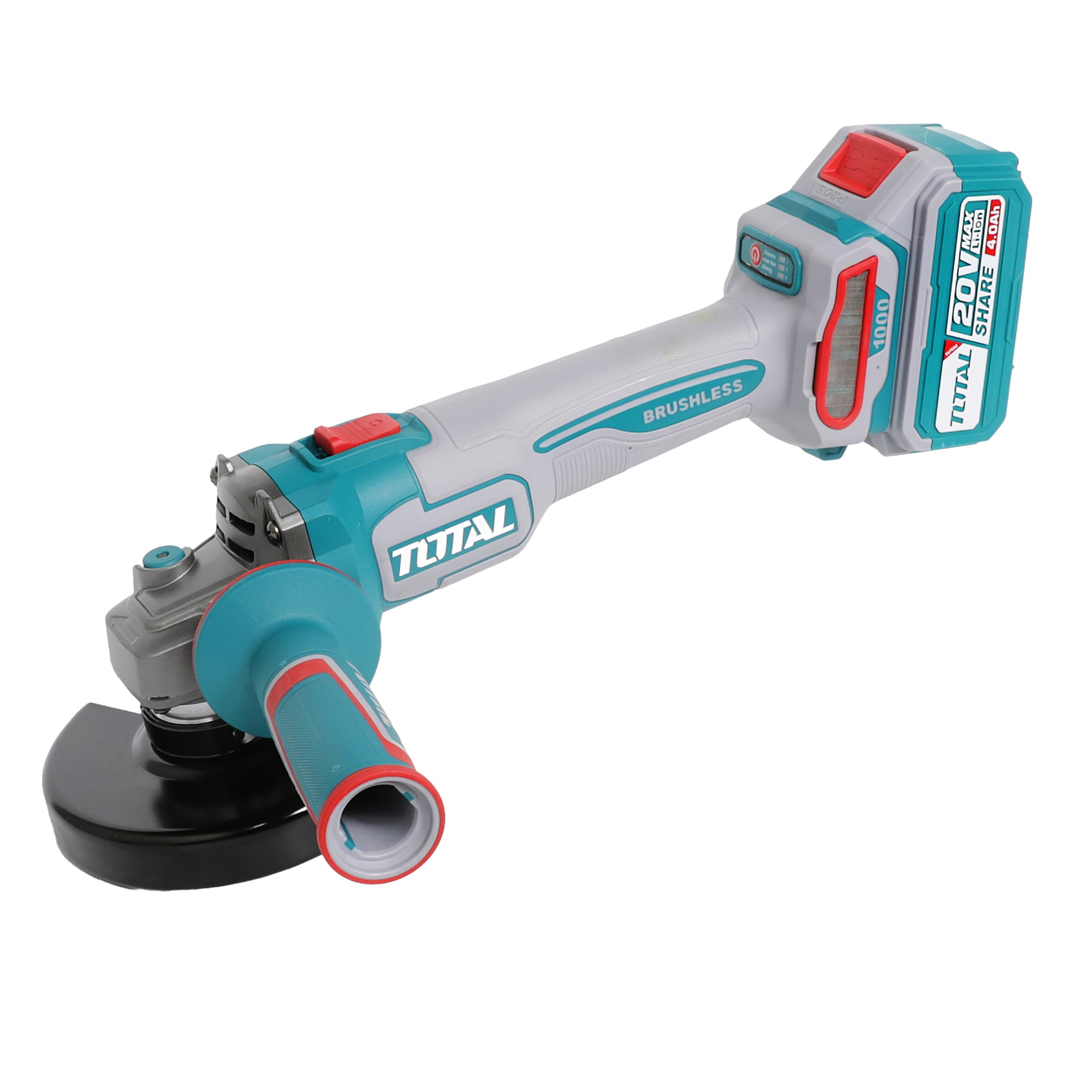 Total Li-Ion 20V Cordless 3pc Combo Kit (with 2 x Batteries & Charger) - TOSLI241192E