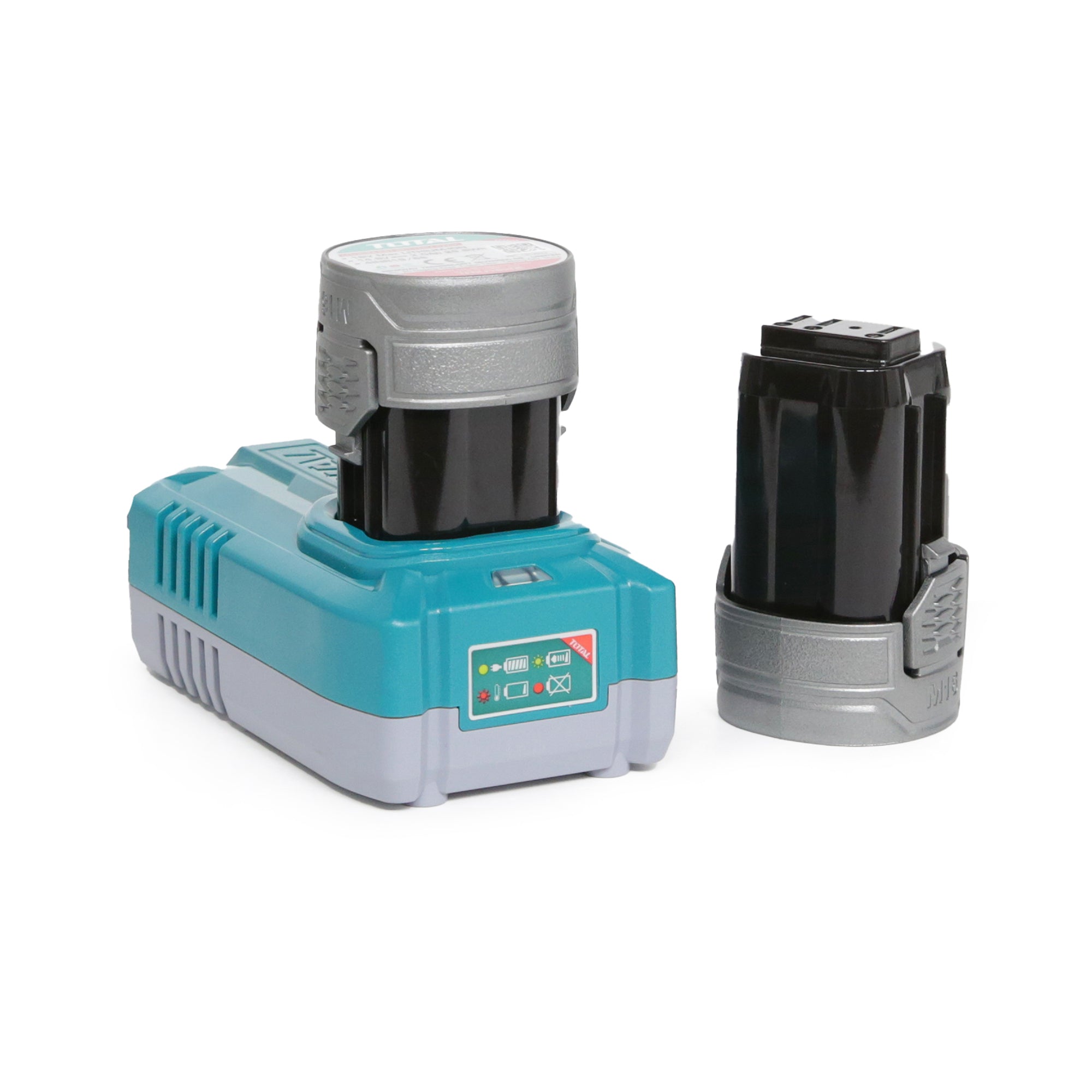 Total Li-Ion 16V Compact Brushless Cordless Impact Driver (with 2 x Batteries & Charger) - TIRLI16178E