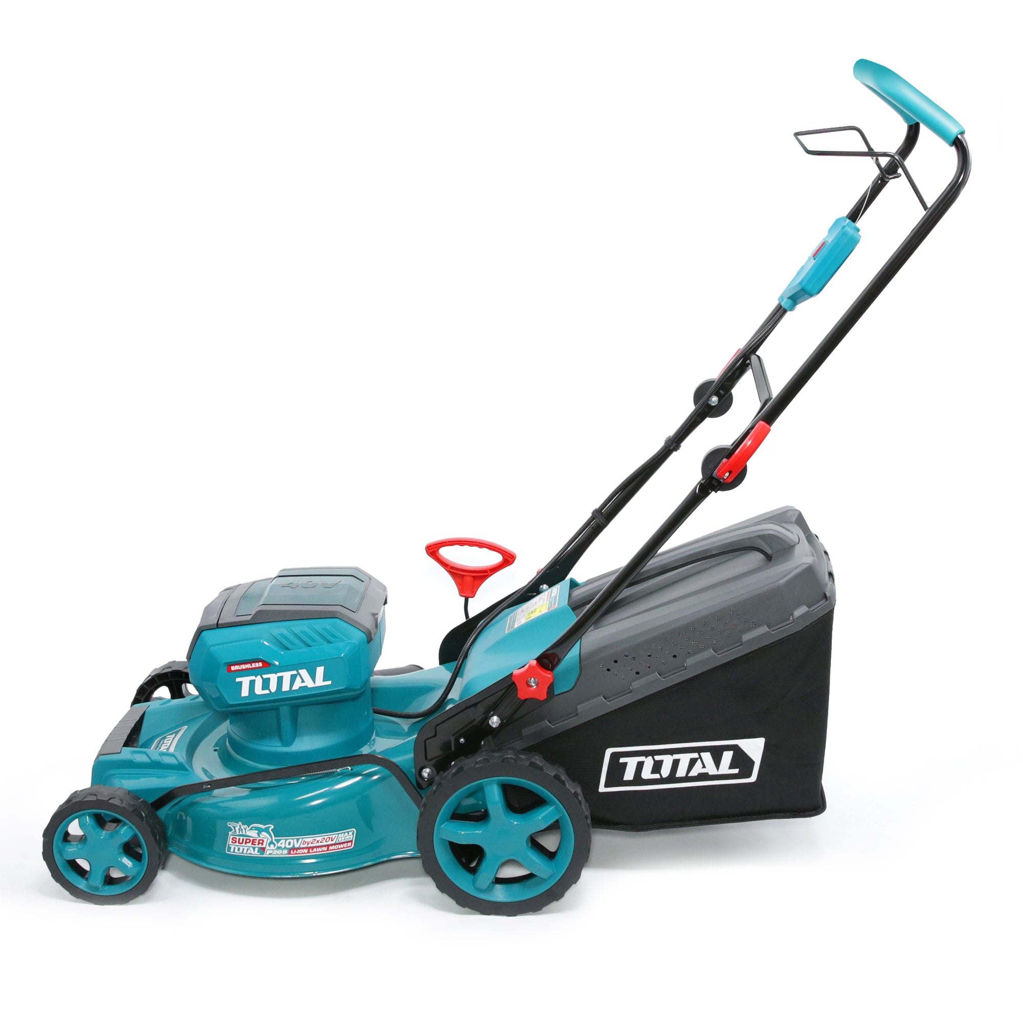 Total Li-Ion 40V Cordless Lawn Mower (Batteries not included) - TLMLI20185