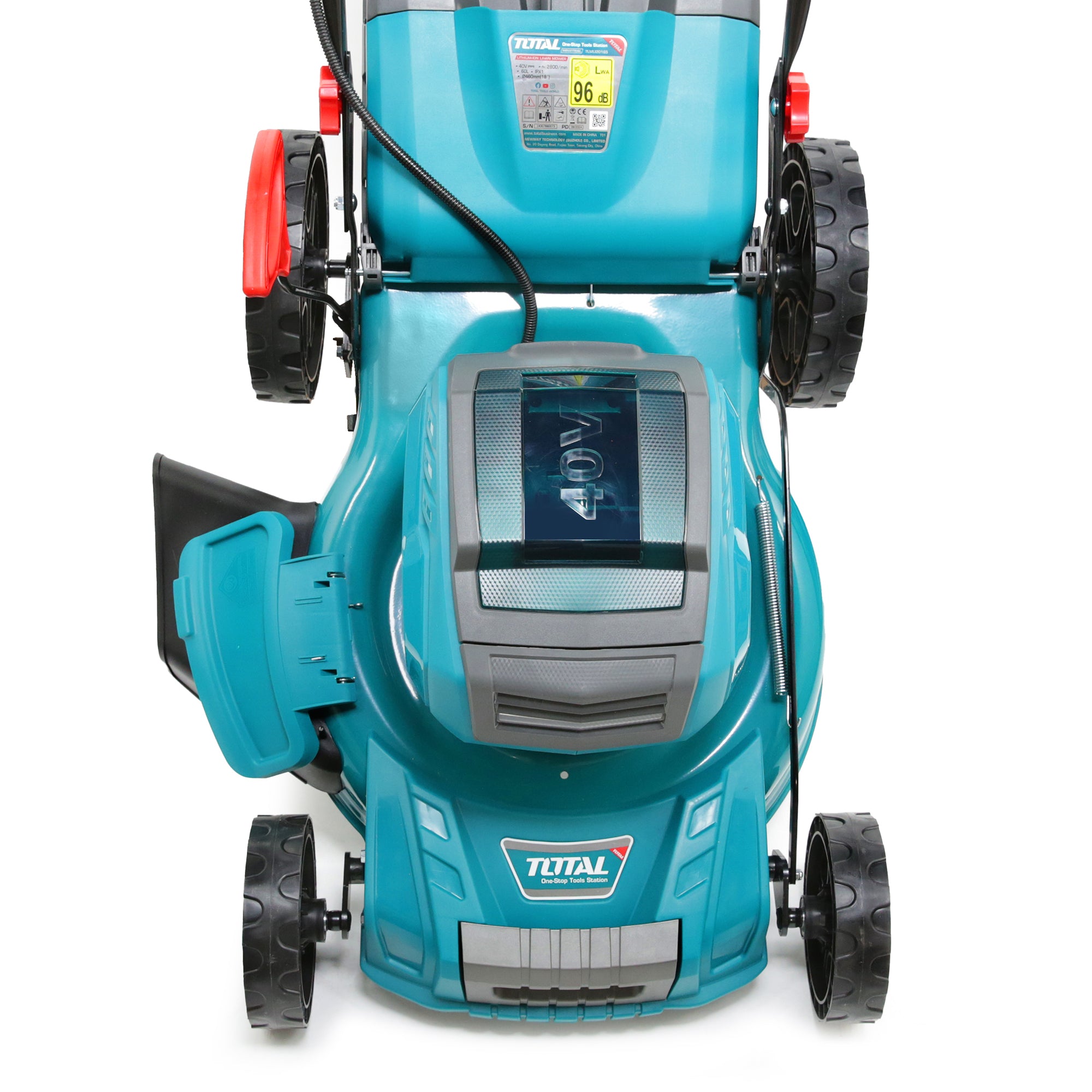 Total Li-Ion 40V Cordless Lawn Mower (Batteries not included) - TLMLI20185