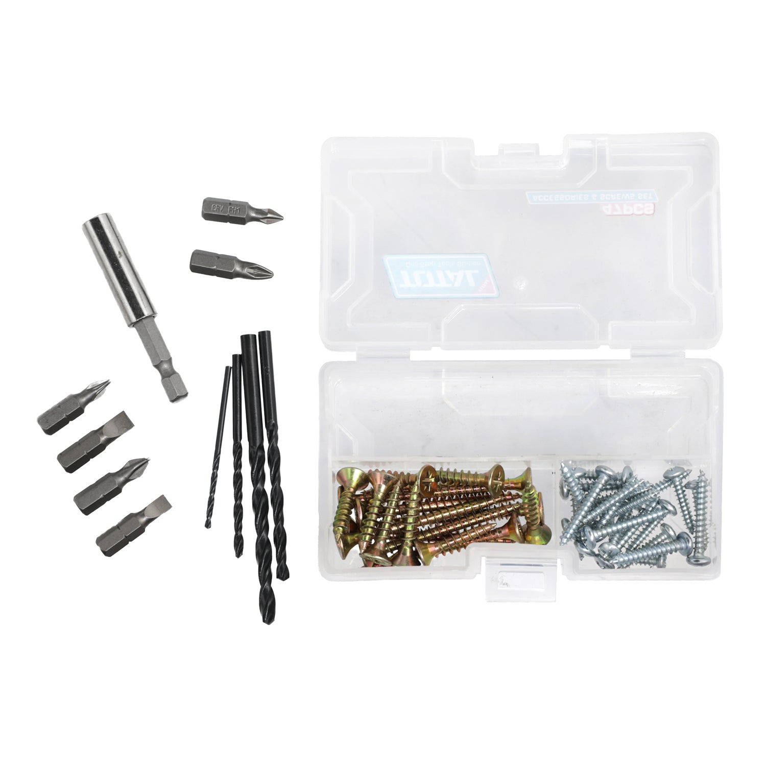 Total Li-Ion 20V Compact Brushless Impact Drill (with 2 x Batteries & Charger) - TIDLI20668E