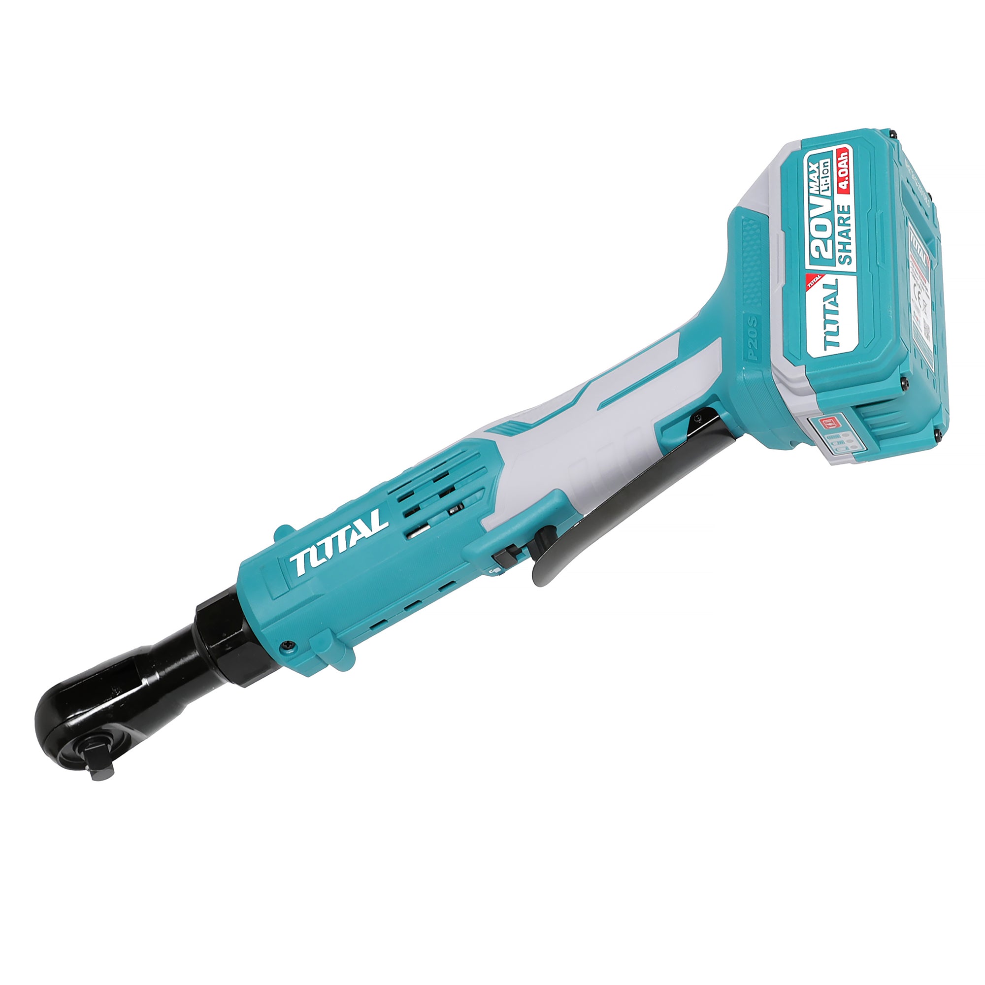 Total Li-Ion 20V Cordless 3pc Combo Kit (with 2 x Batteries & Charger) - TOSLI241196E