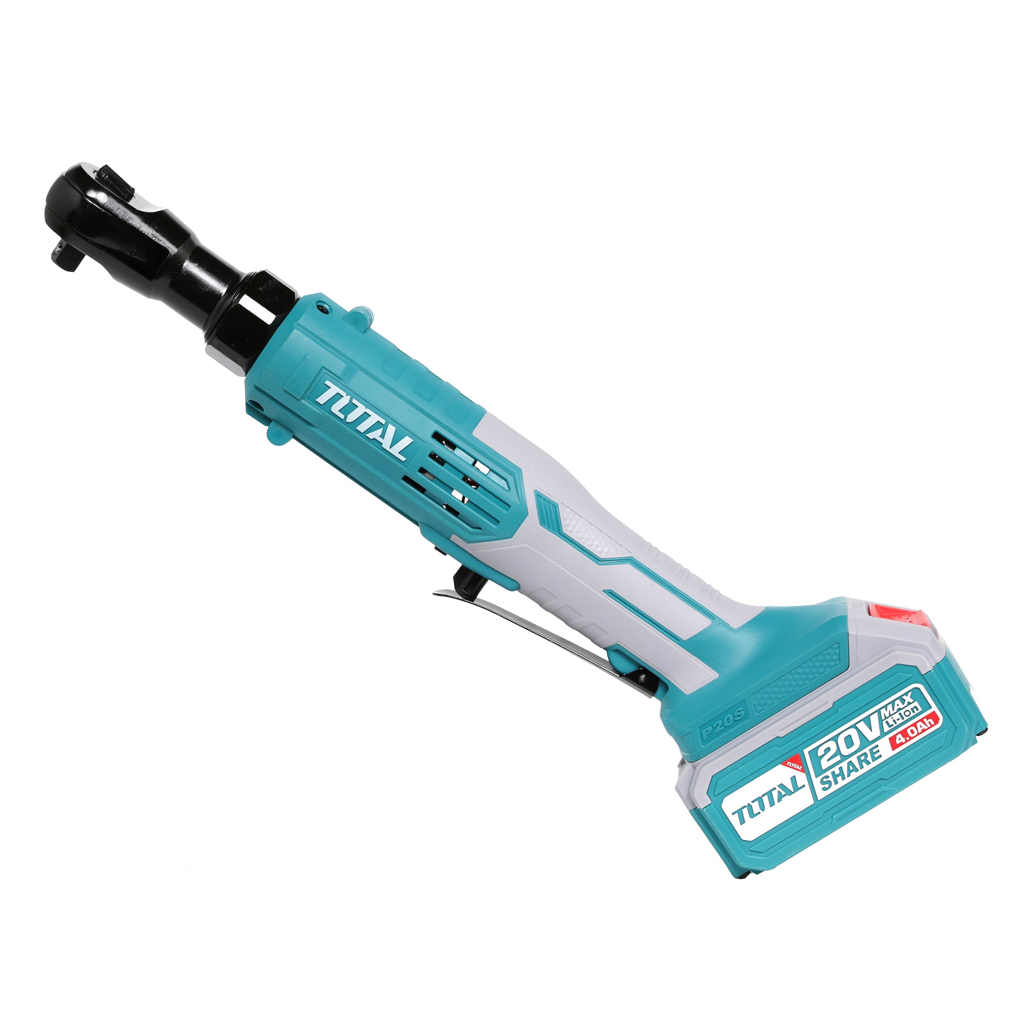 Total Li-Ion 20V Cordless 3pc Combo Kit (with 2 x Batteries & Charger) - TOSLI241196E