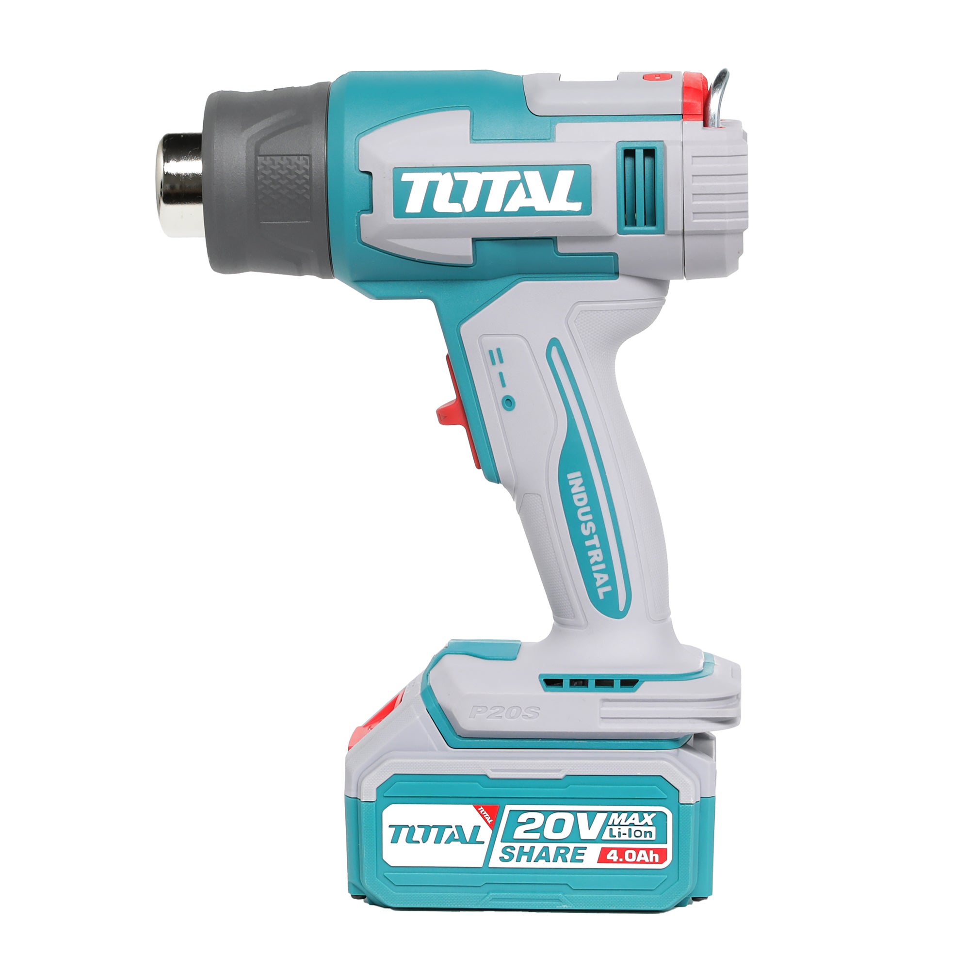 Total Li-Ion 20V Cordless 3pc Combo Kit (with 2 x Batteries & Charger) - TOSLI241196E