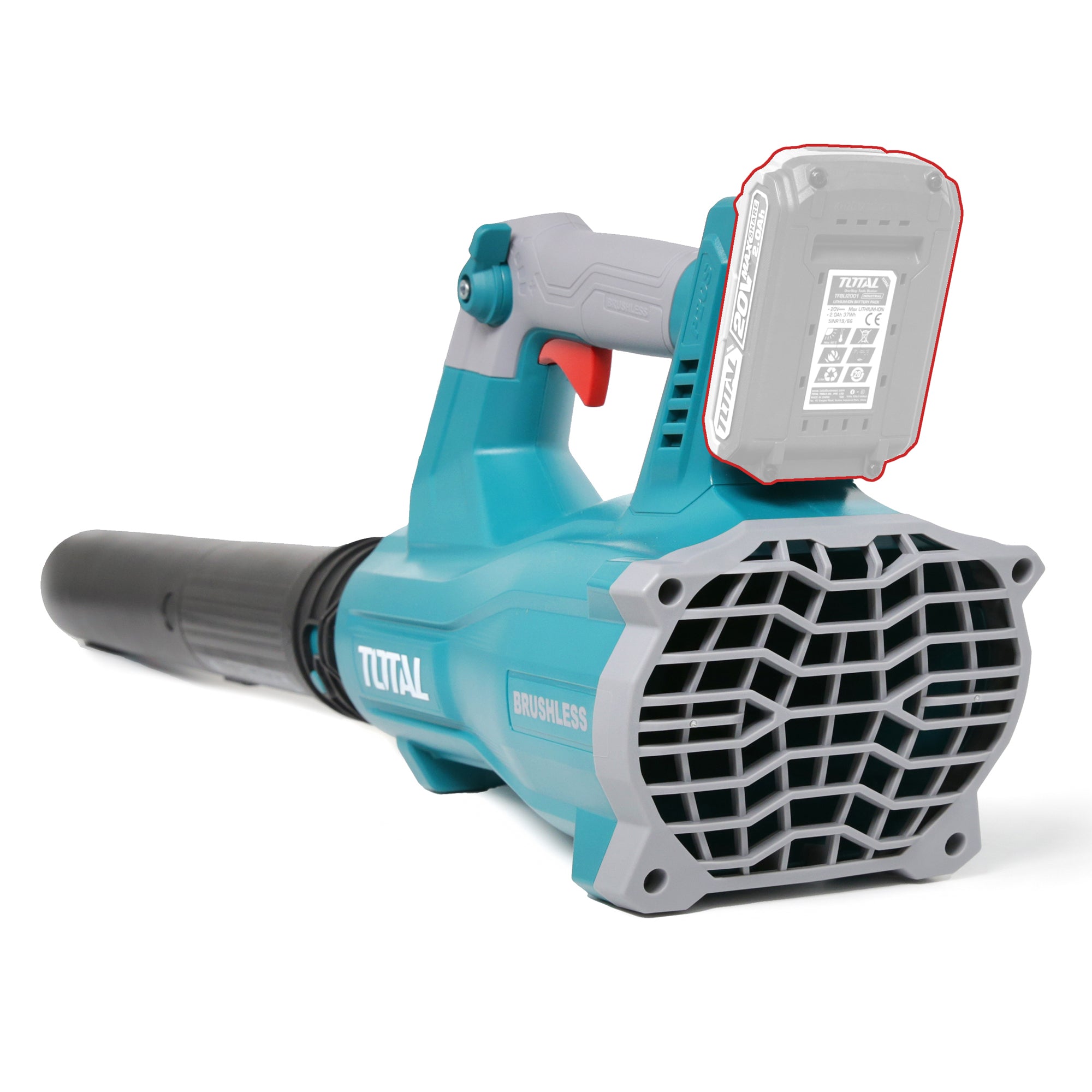 Total Li-Ion 20V Blower (Battery not included) - TABLI20428