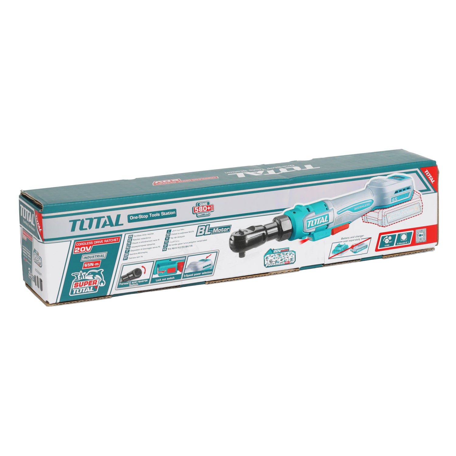 Total Li-Ion 20V Brushless Drive Ratchet (Battery not included) - TDRLI206521