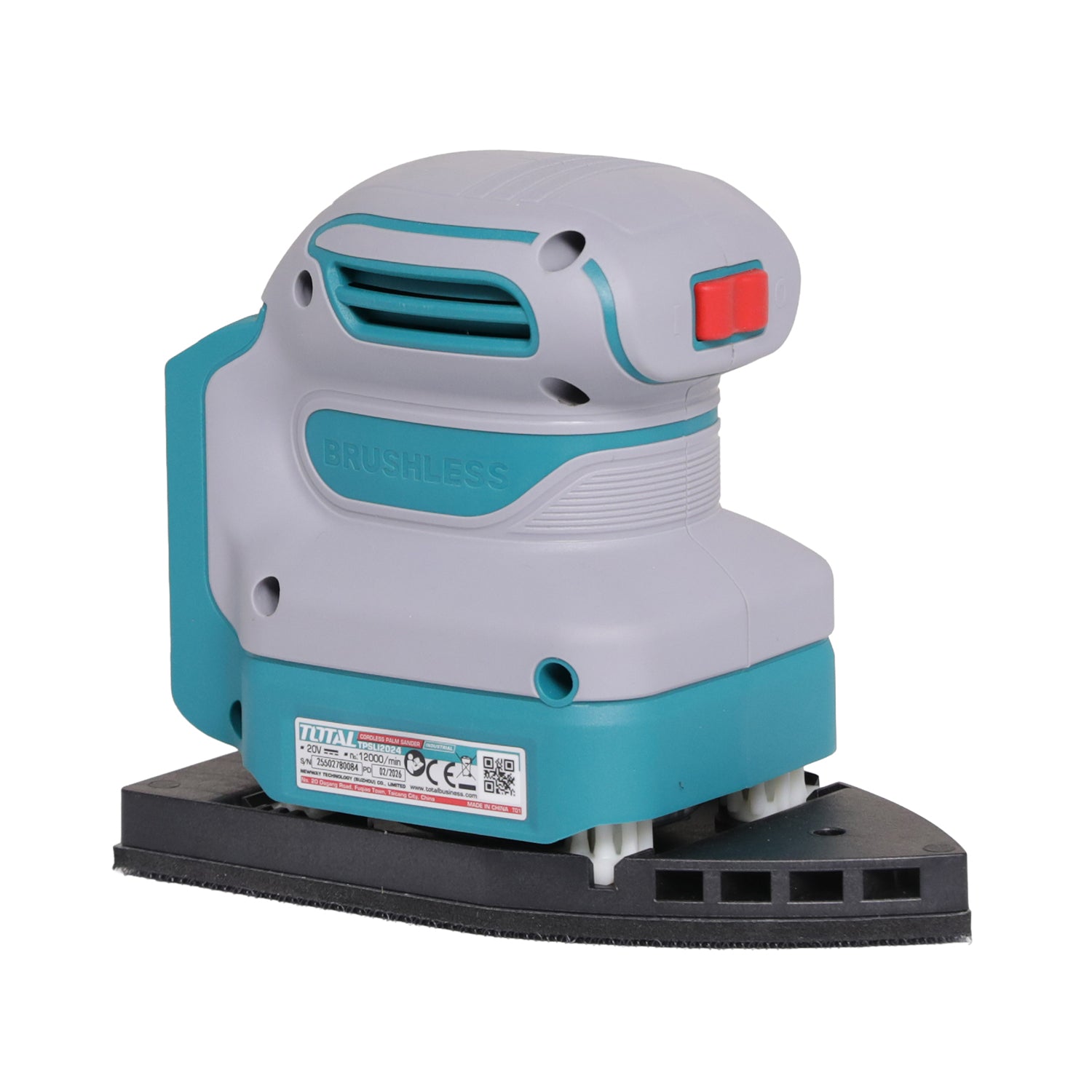 Total Li-Ion 20V Cordless Palm Sander (Battery Not Included) - TPSLI2024
