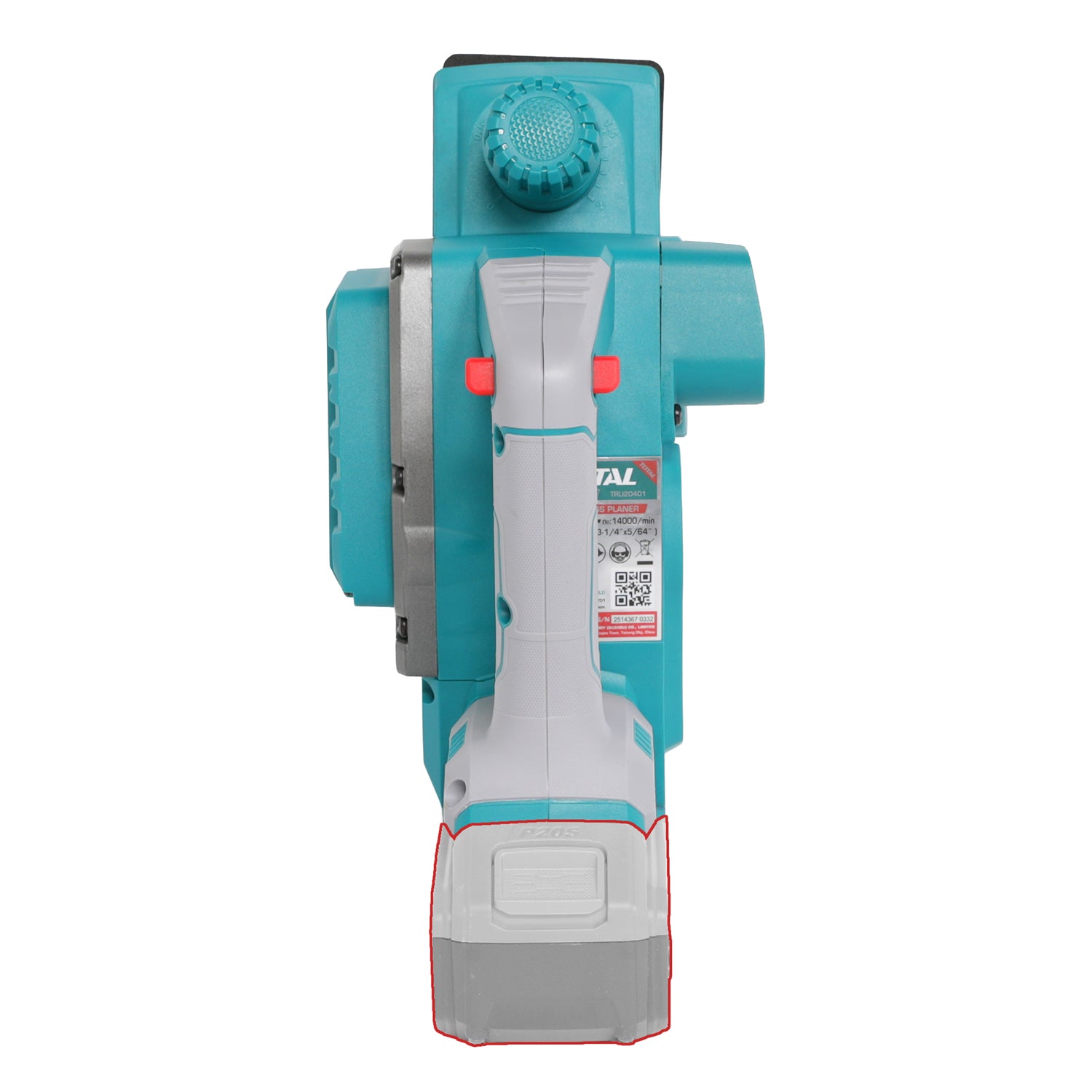 Total Li-Ion 20V Cordless Planer (Battery Not Included) - TRLI20401