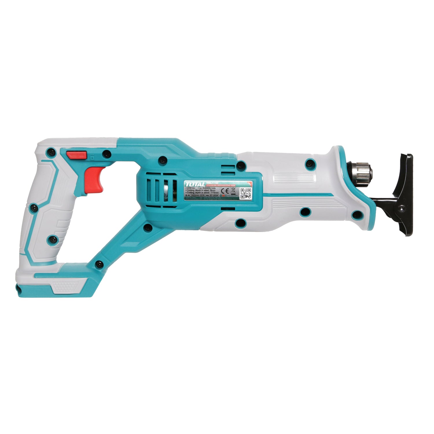 Total Li-Ion 20V Jig Reciprocating Saw (Battery not included) - TRSLI1152