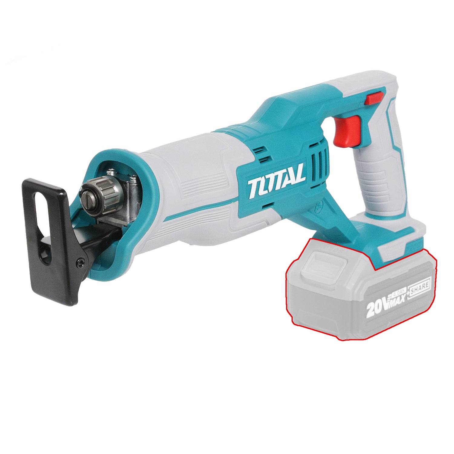 Total Li-Ion 20V Jig Reciprocating Saw (Battery not included) - TRSLI1152