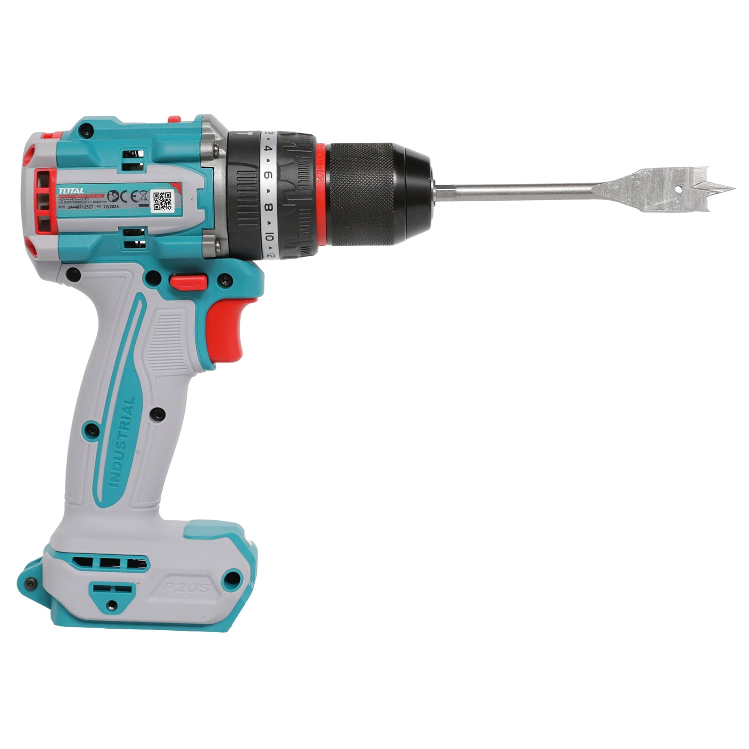Total Li-Ion 20V Brushless Cordless Impact Drill (Battery not included) - TIDLI209681
