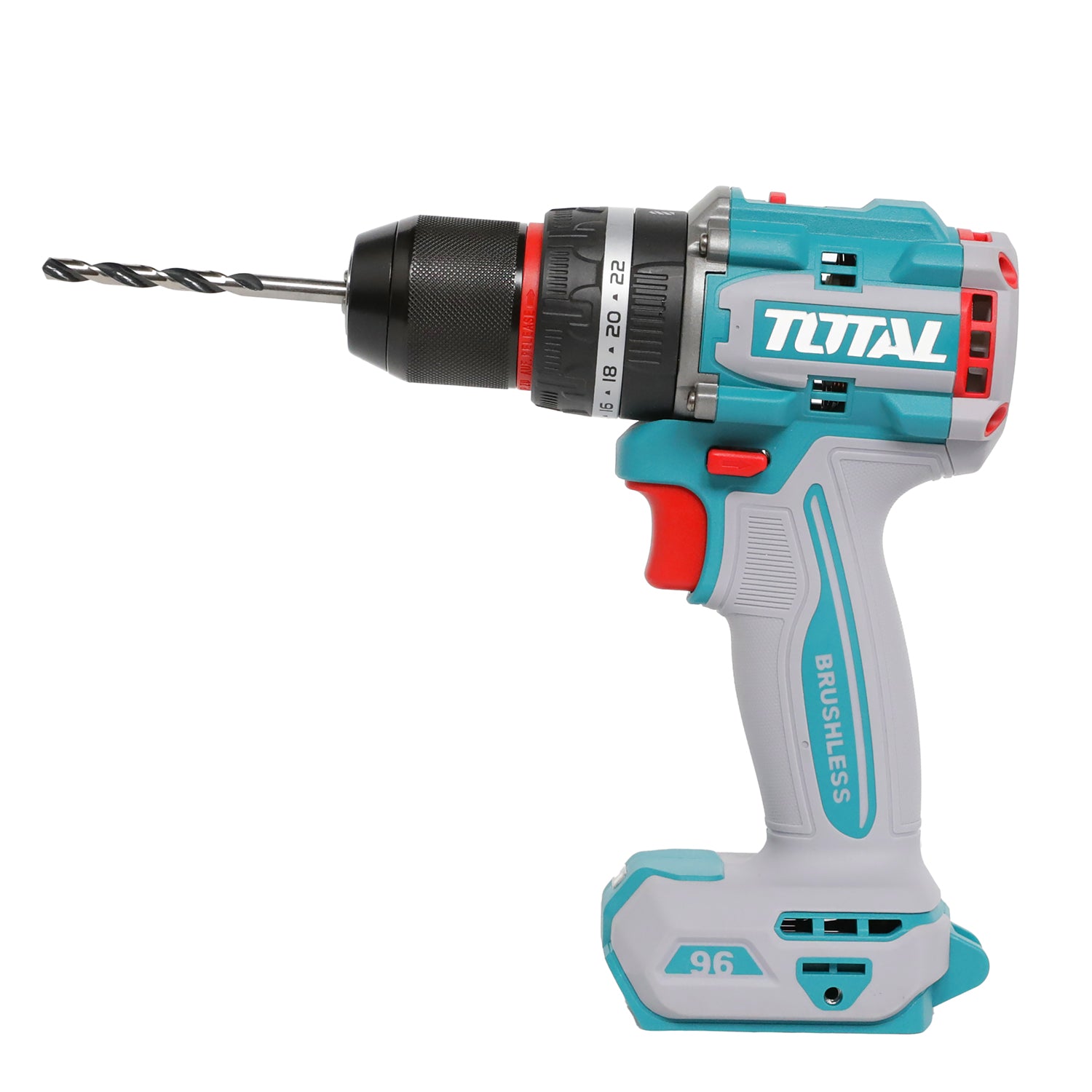 Total Li-Ion 20V Brushless Cordless Impact Drill (Battery not included) - TIDLI209681