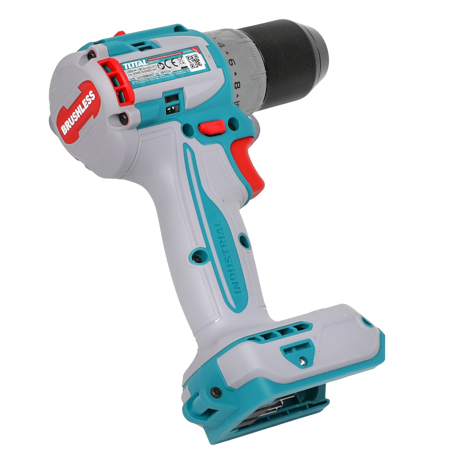 Total Li-Ion 20V Compact Brushless Cordless Drill (Battery not included) - TDLI206021