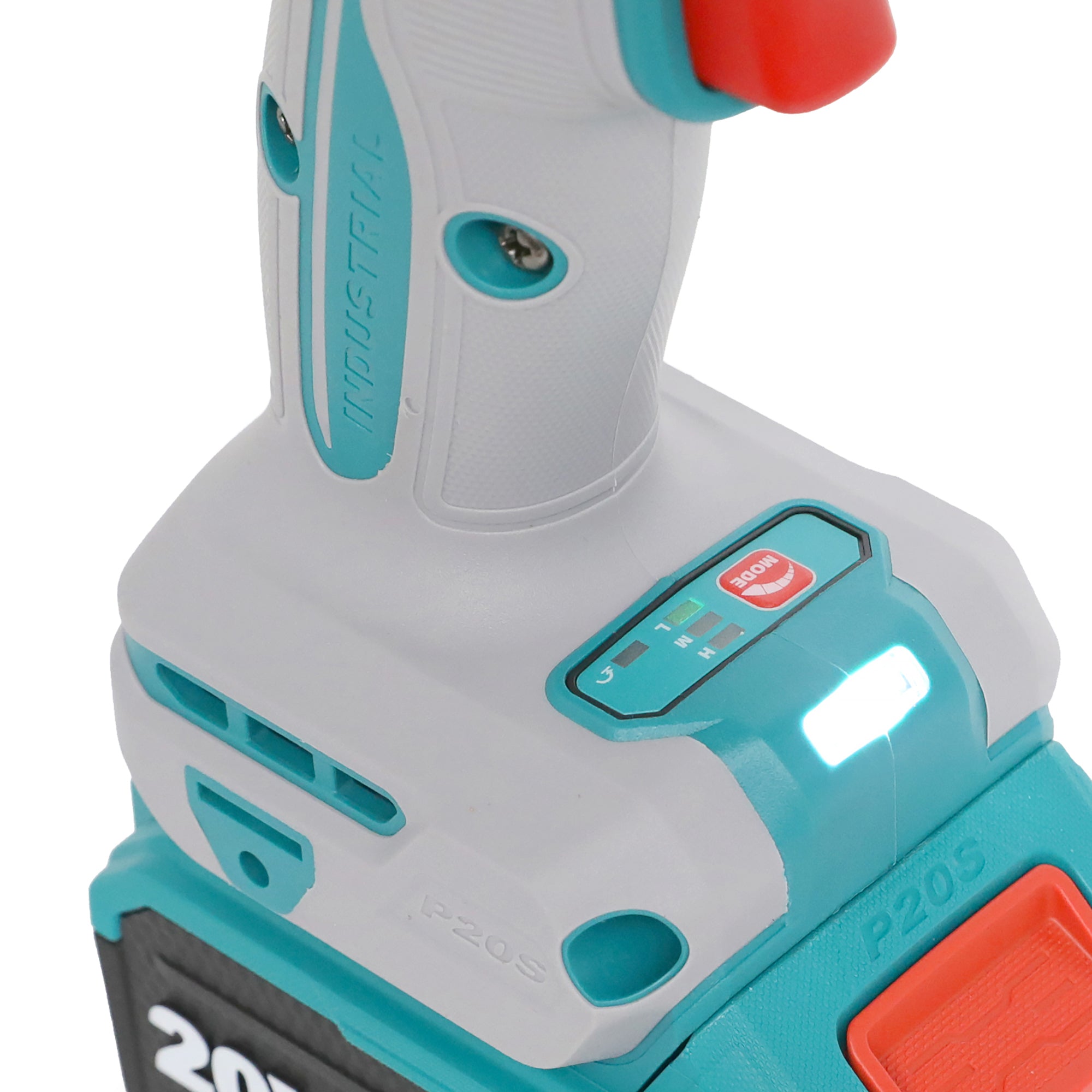 Total Li-Ion 20V Cordless Impact Wrench (with 2 x Batteries & Charger) - TIWLI20135E