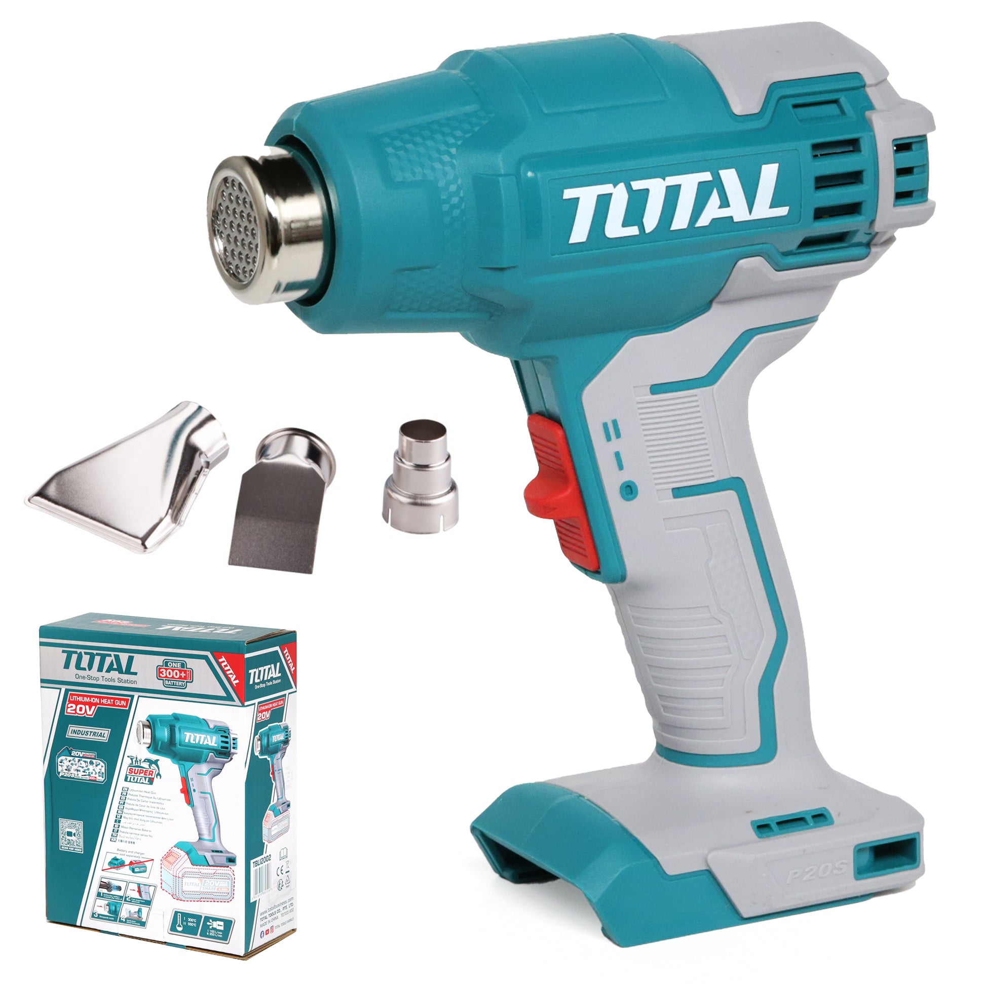 Total Li-Ion 20V Heat Gun - (Battery Not Included) - TBLI2002