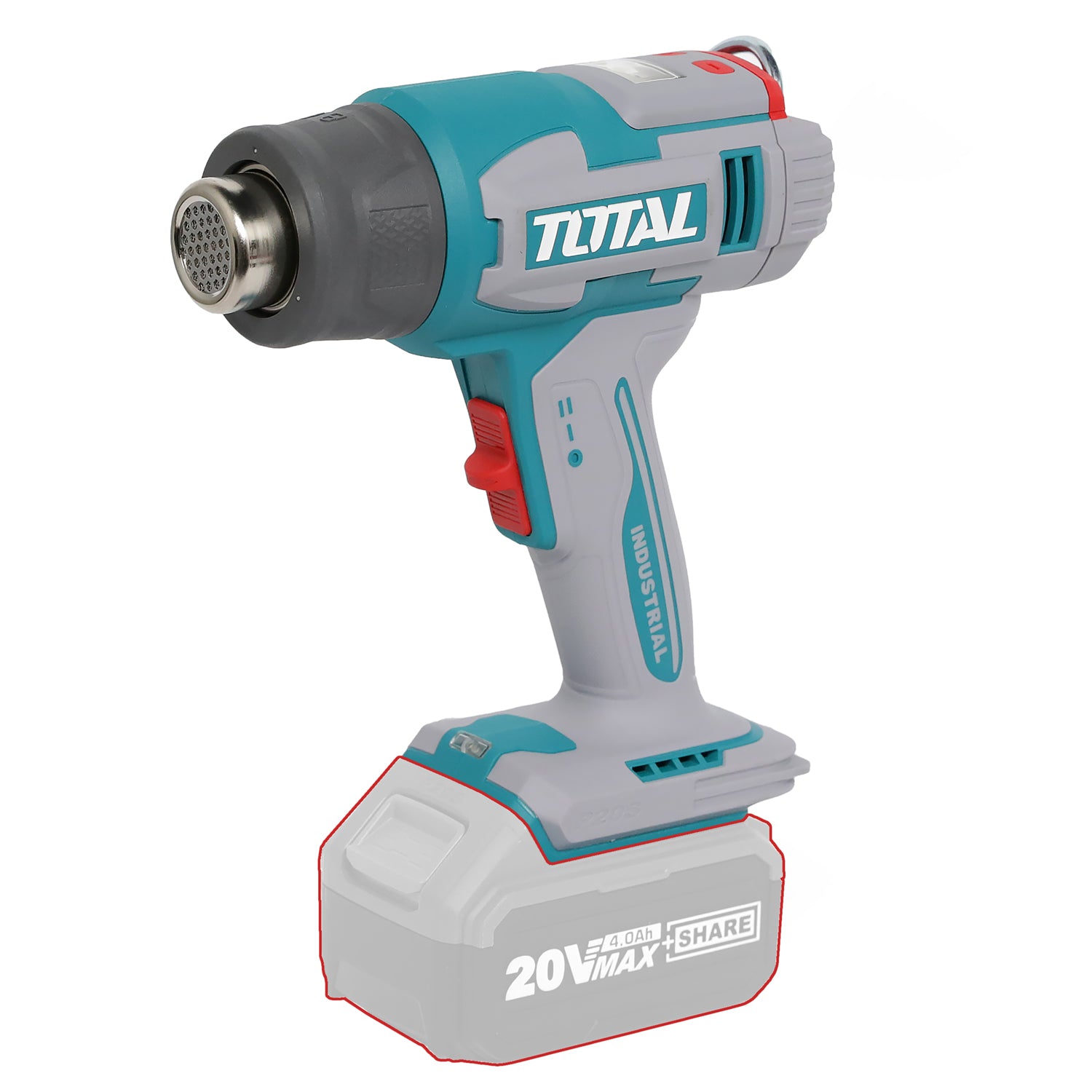 Total Li-Ion 20V Cordless Heat Gun - (Battery Not Included) - TBLI2003