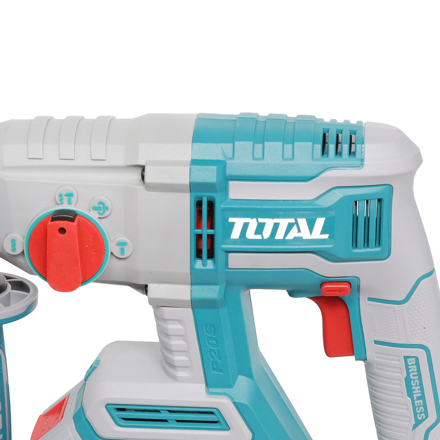Total Li-Ion 20V Rotary Hammer (with Battery & Charger) - TRHLI202081