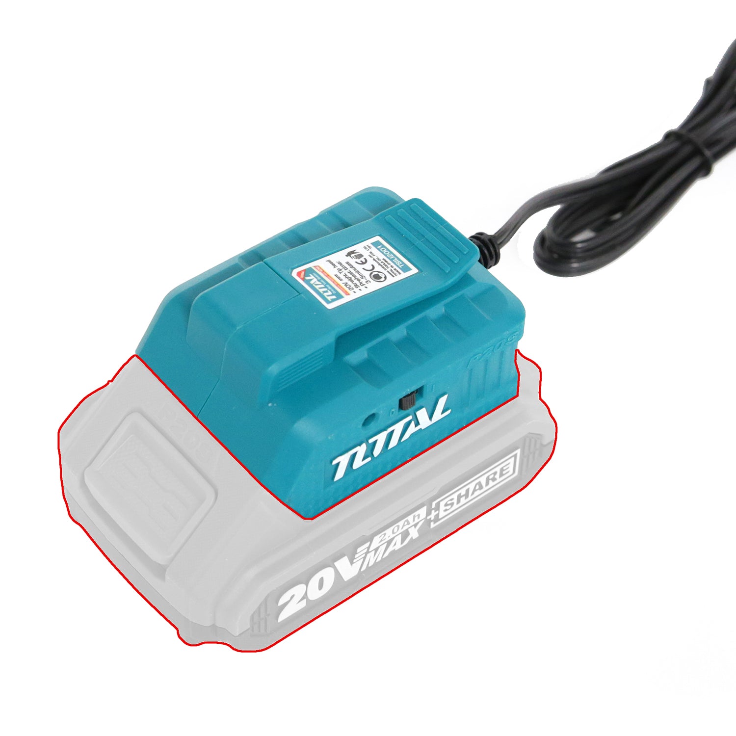 Total Li-Ion 20V Soldering Iron 40W (Battery not included) - TSILI2001