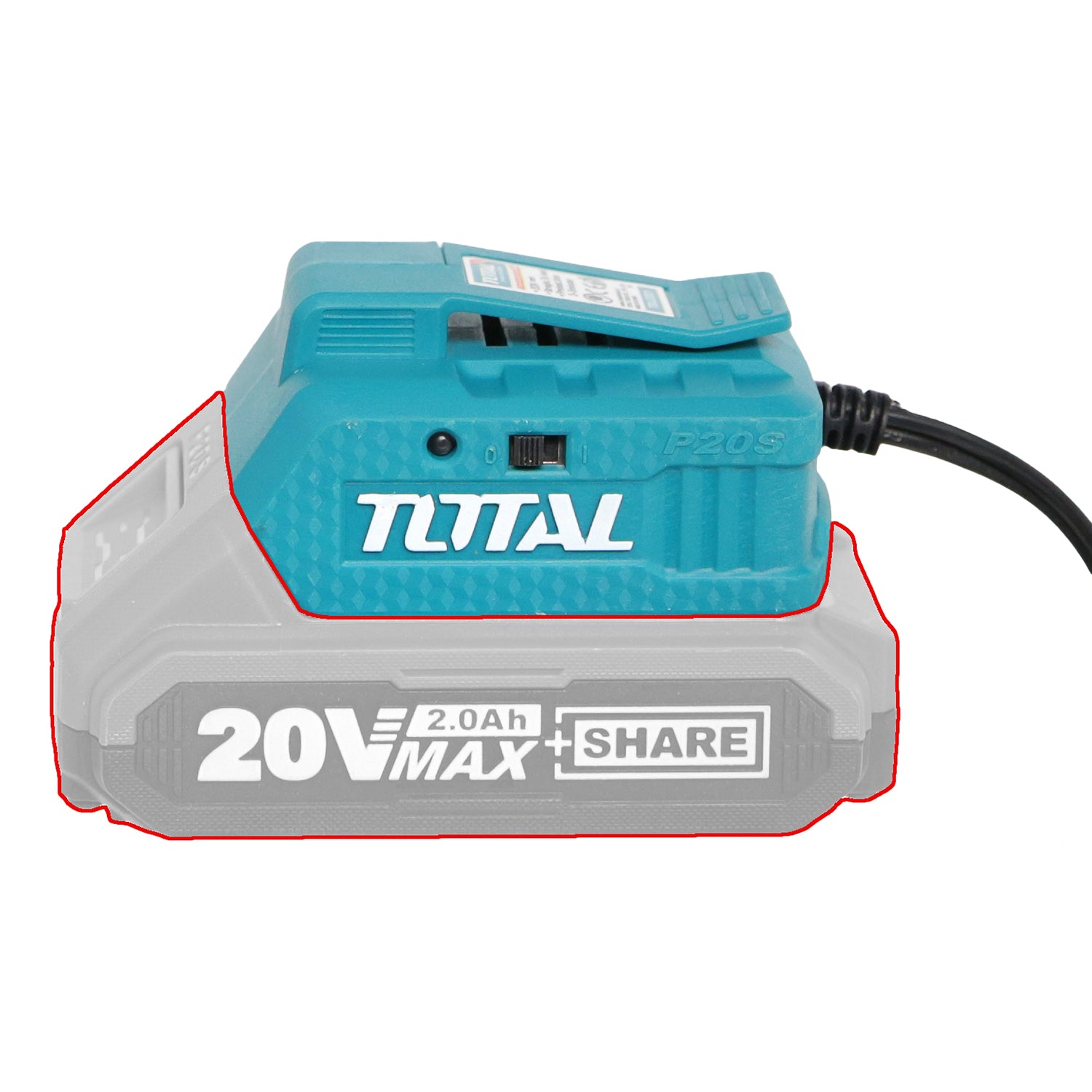 Total Li-Ion 20V Soldering Iron 40W (Battery not included) - TSILI2001