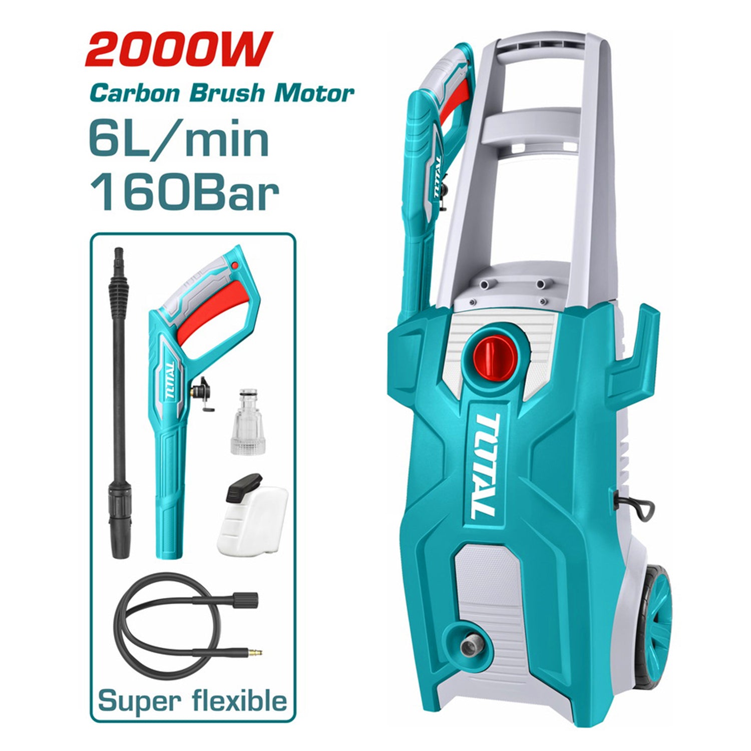 Total Pressure Washer 2000W - TGT11376-8