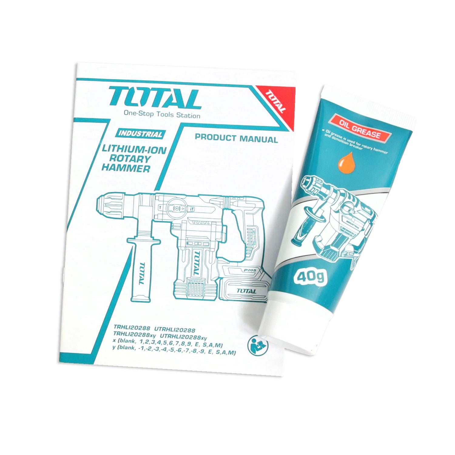 Total Li-Ion 20V Rotary Hammer SDS Plus (Battery not included) - TRHLI20288