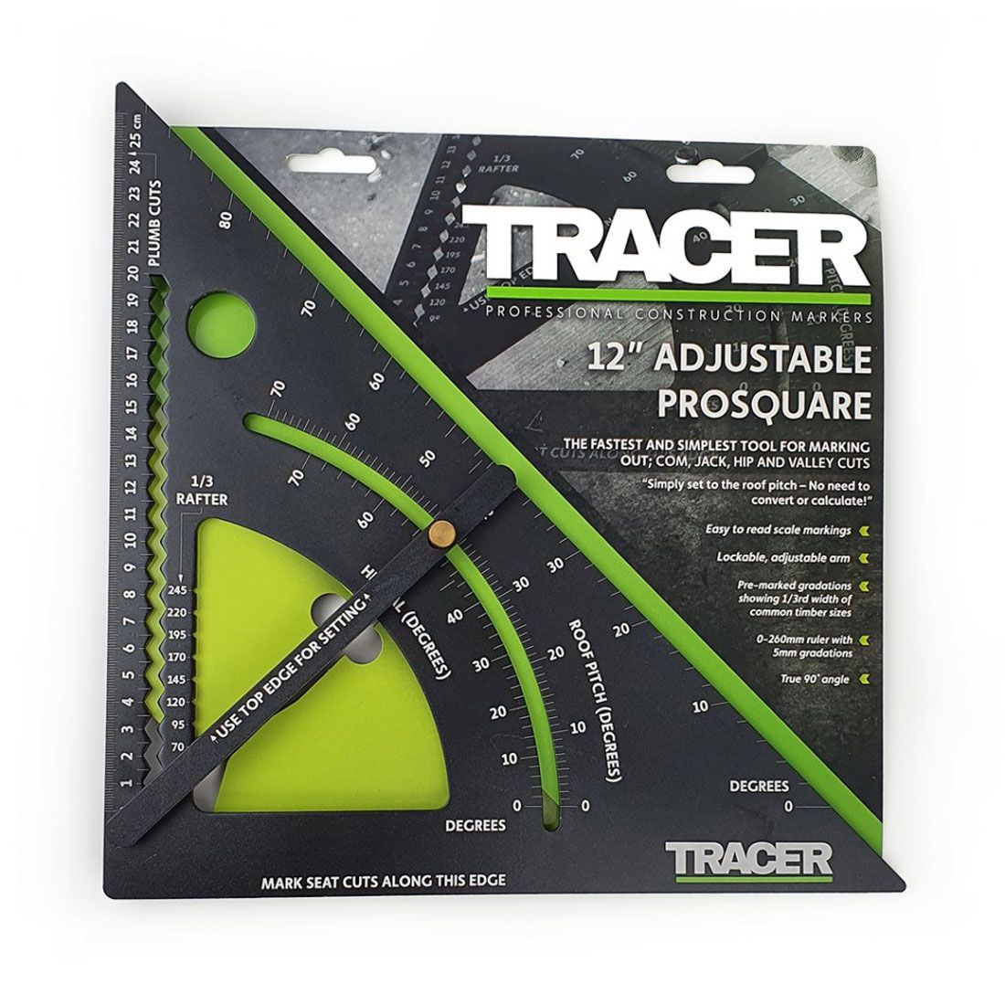 Tracer Adjustable ProSquare 300mm / 12"
