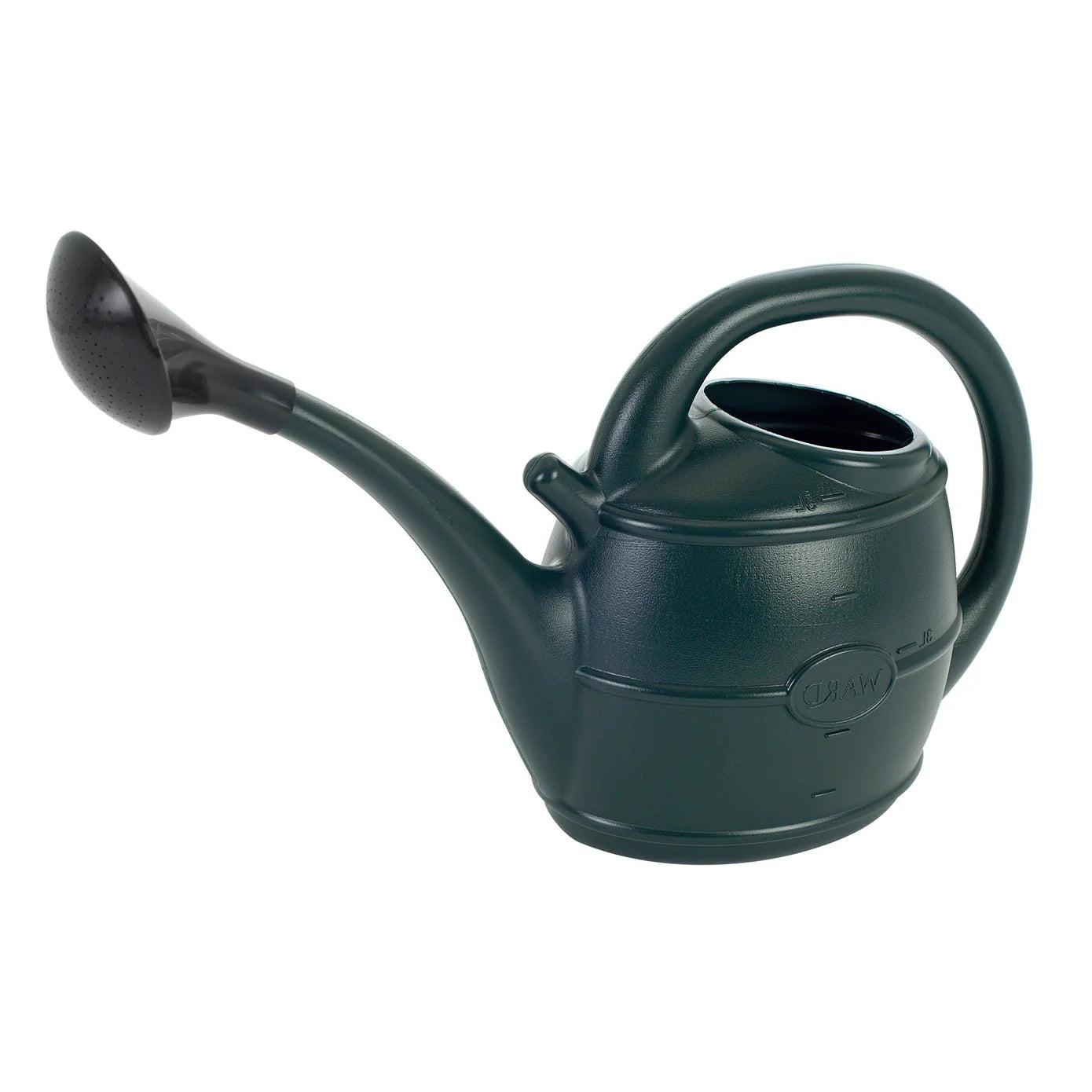 Strata Watering Can with Rose - 5L Green