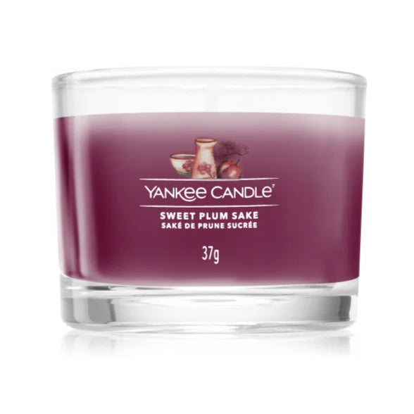 Yankee Candle Minis - Set of 6 Votives - Sweet Plum Sake