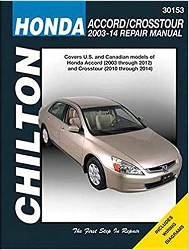Honda Accord/Crosstour (Chilton): 2003-14 Haynes Workshop Manual