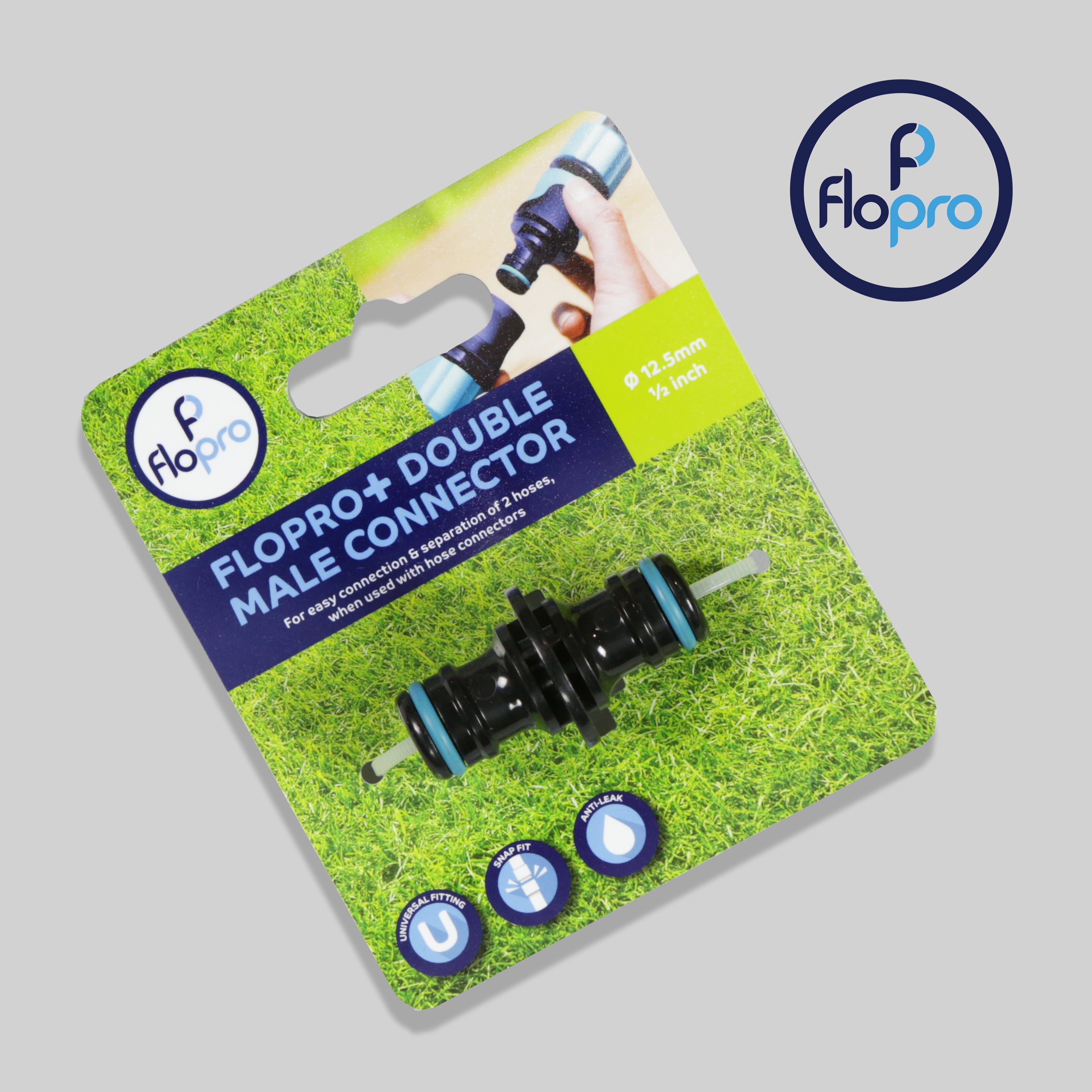 Flopro+ Double Male Hose Connector
