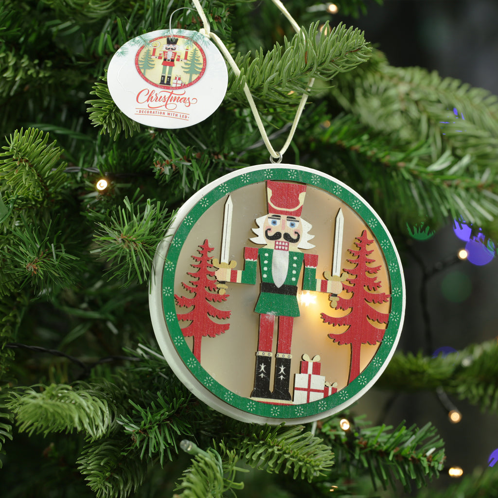 Light Up Nutcracker Hanging Decorations InExcess Direct