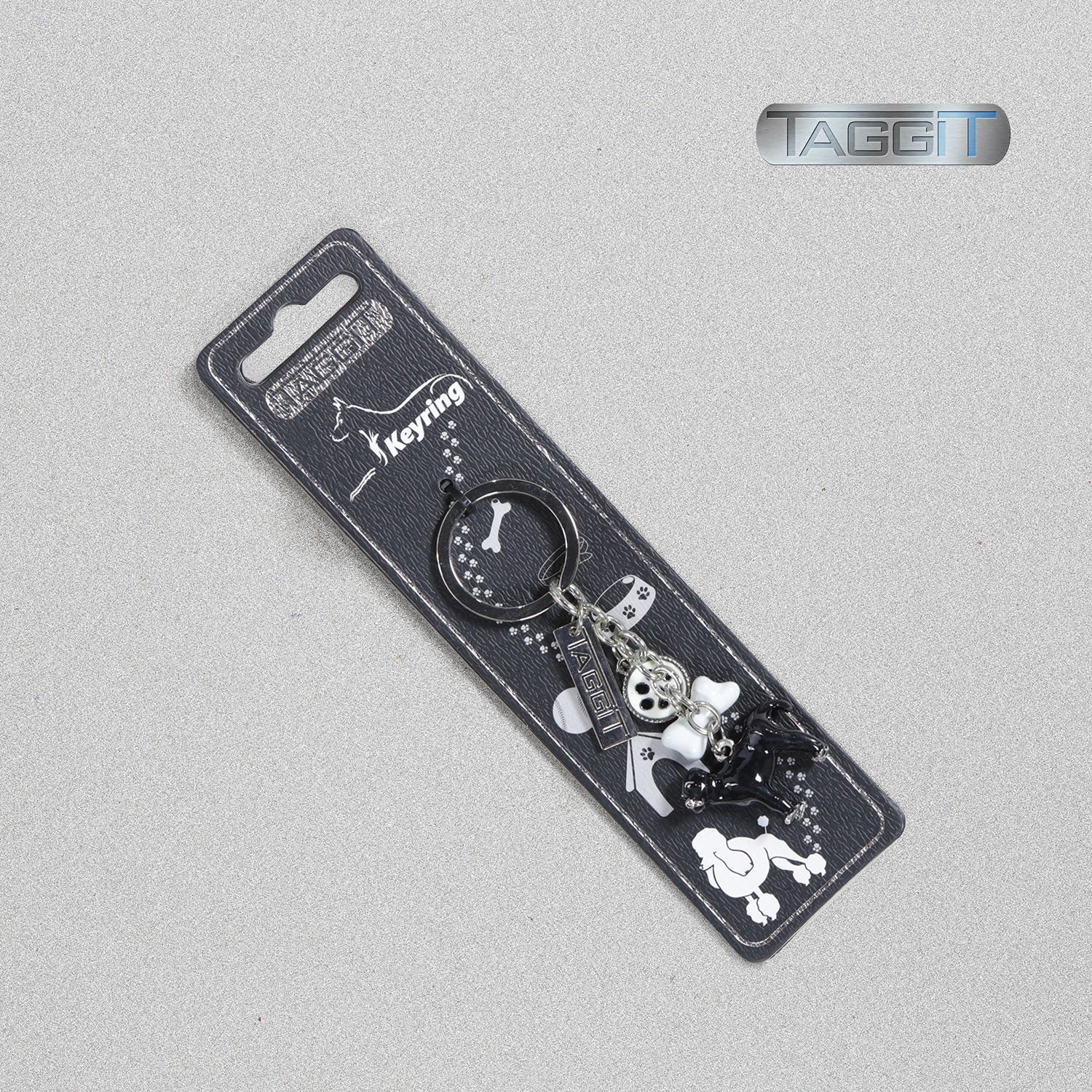 Taggit Enamel Dog Breed Keyring